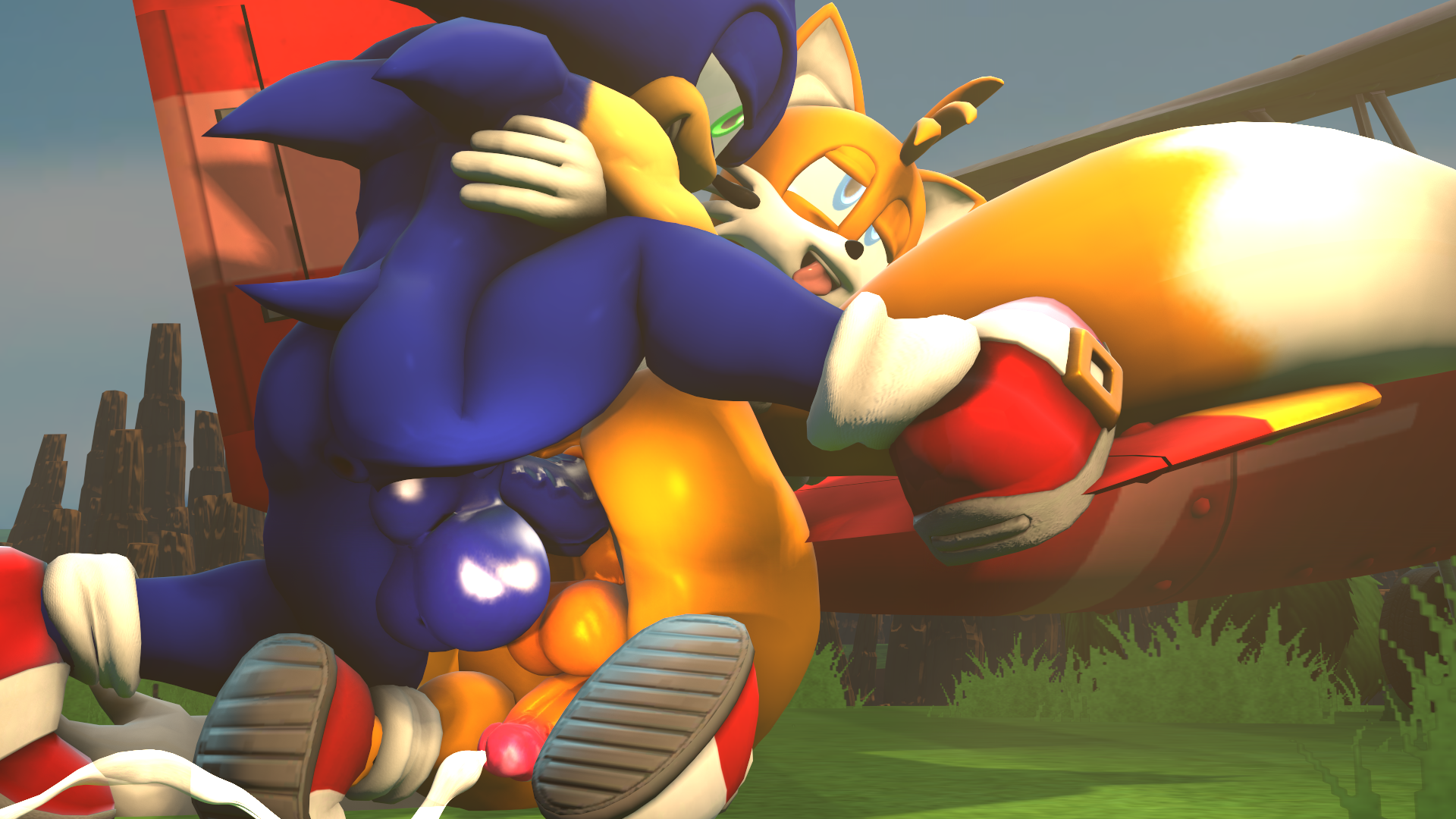 Sonic_the_Hedgehog Sonic_the_Hedgehog_(series) Source_Filmmaker Tails TwinTails3D