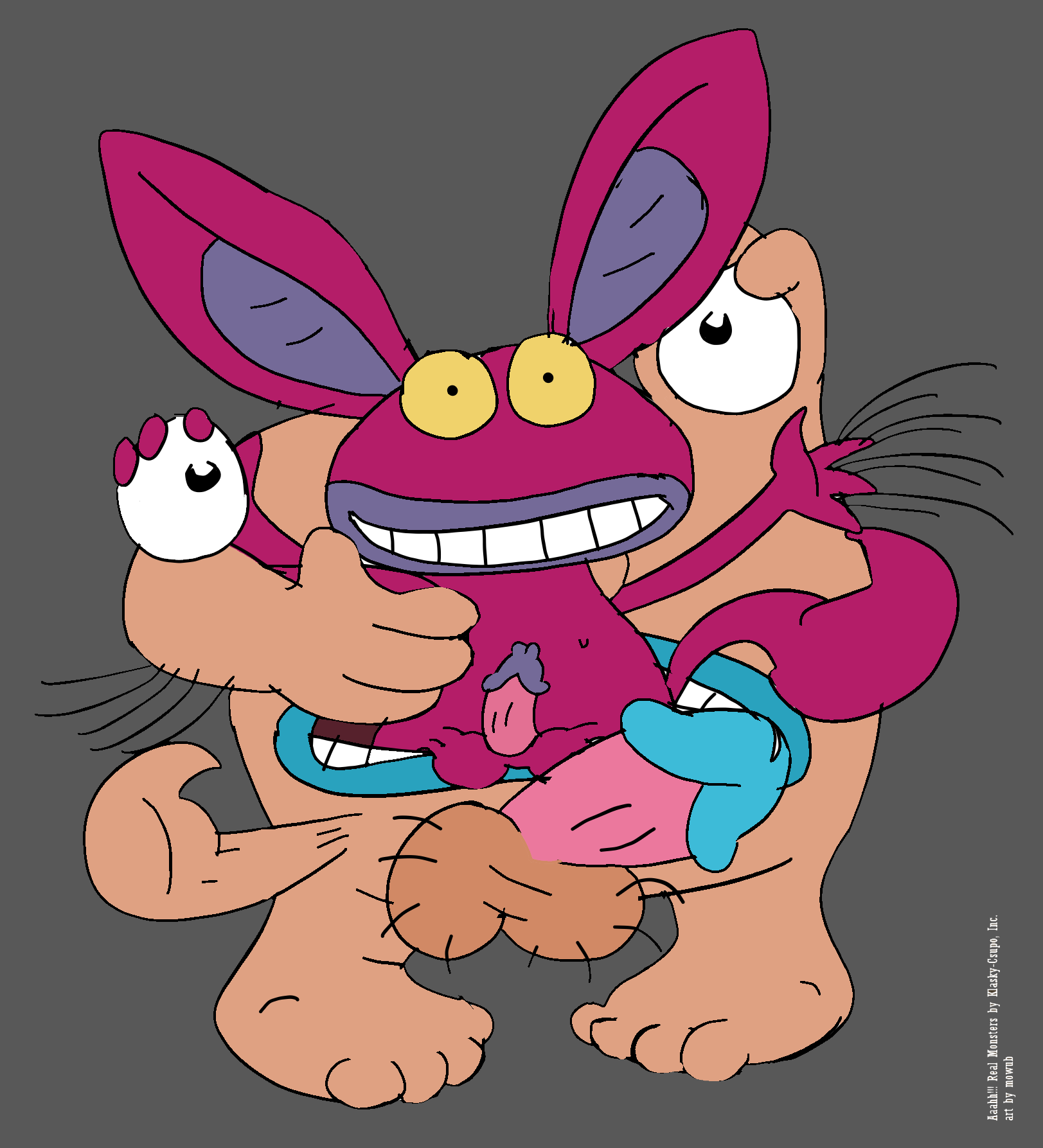 Post 3532638 Aaahhrealmonsters Ickis Krumm Mowub 