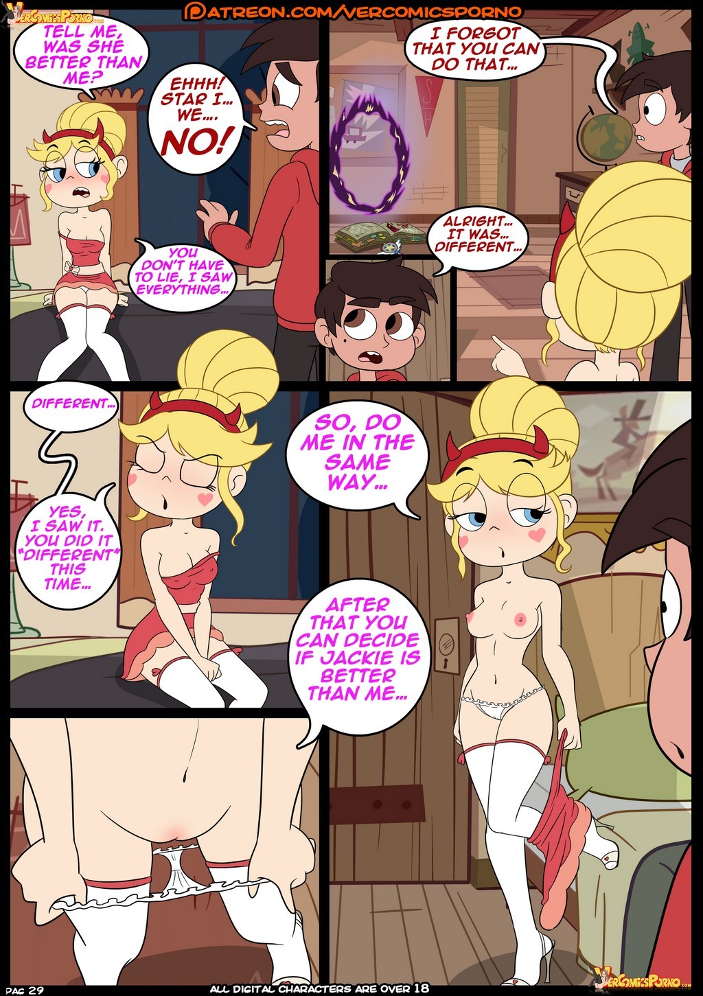 Star after classes porn comic