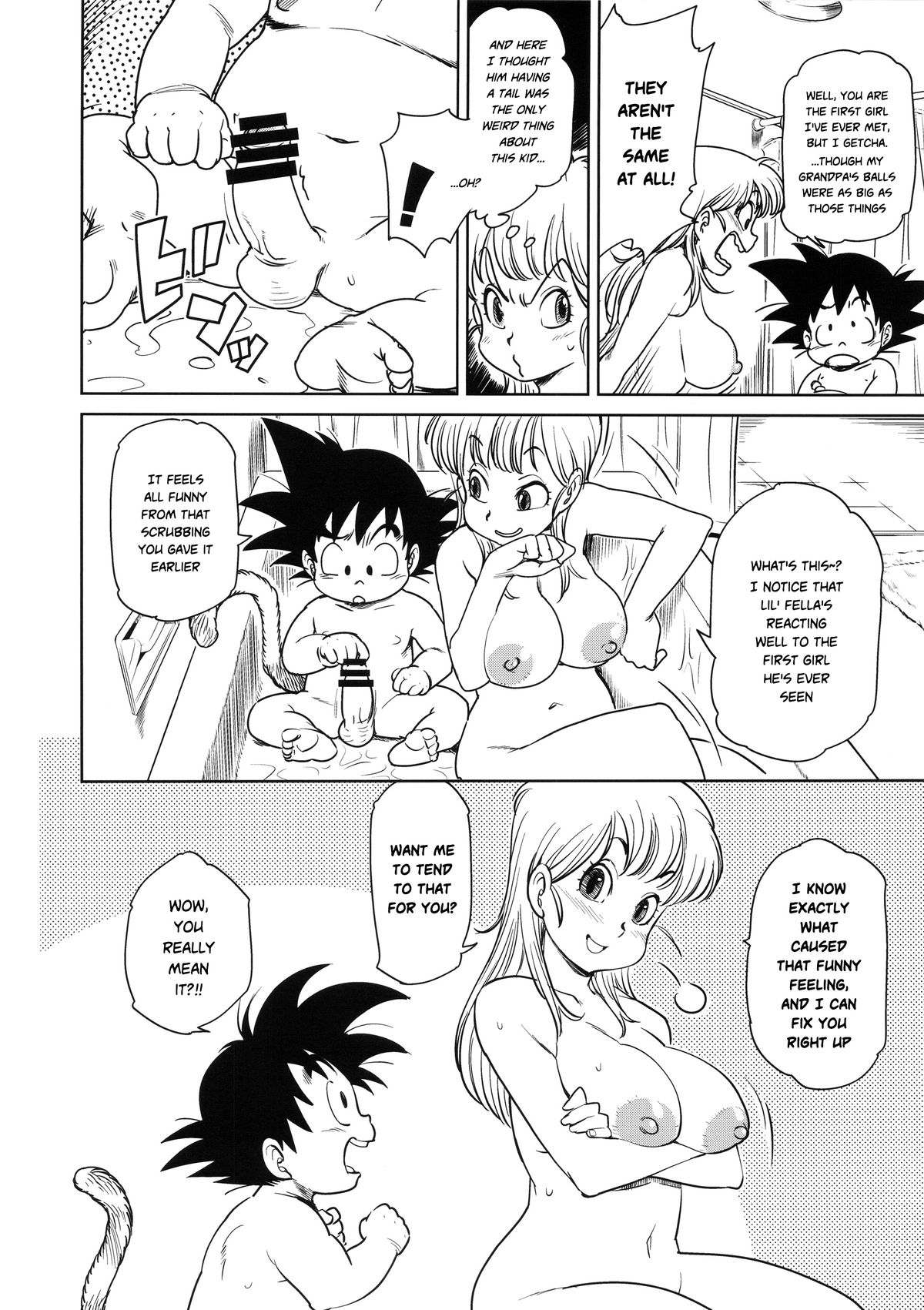 Post 3990813 Bulmabriefs Comic Dragonballseries Eromangirl Oolong Songoku 