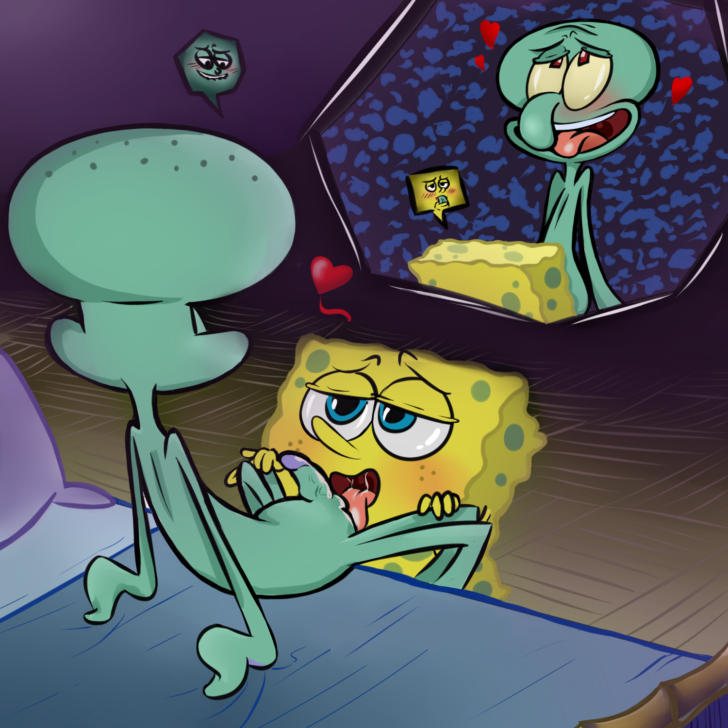 Spongebob luan x benny