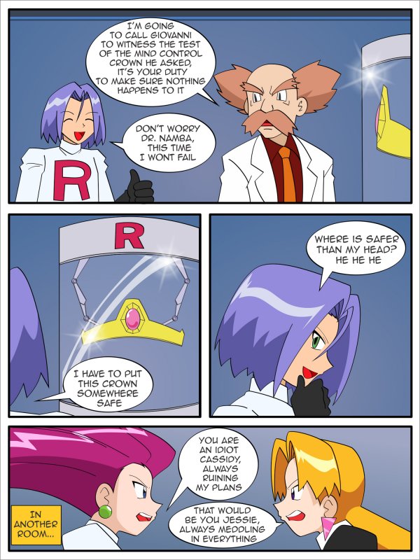 Cassidy Dr._Namba James Jessie Jimryu Porkyman Team_Rocket comic