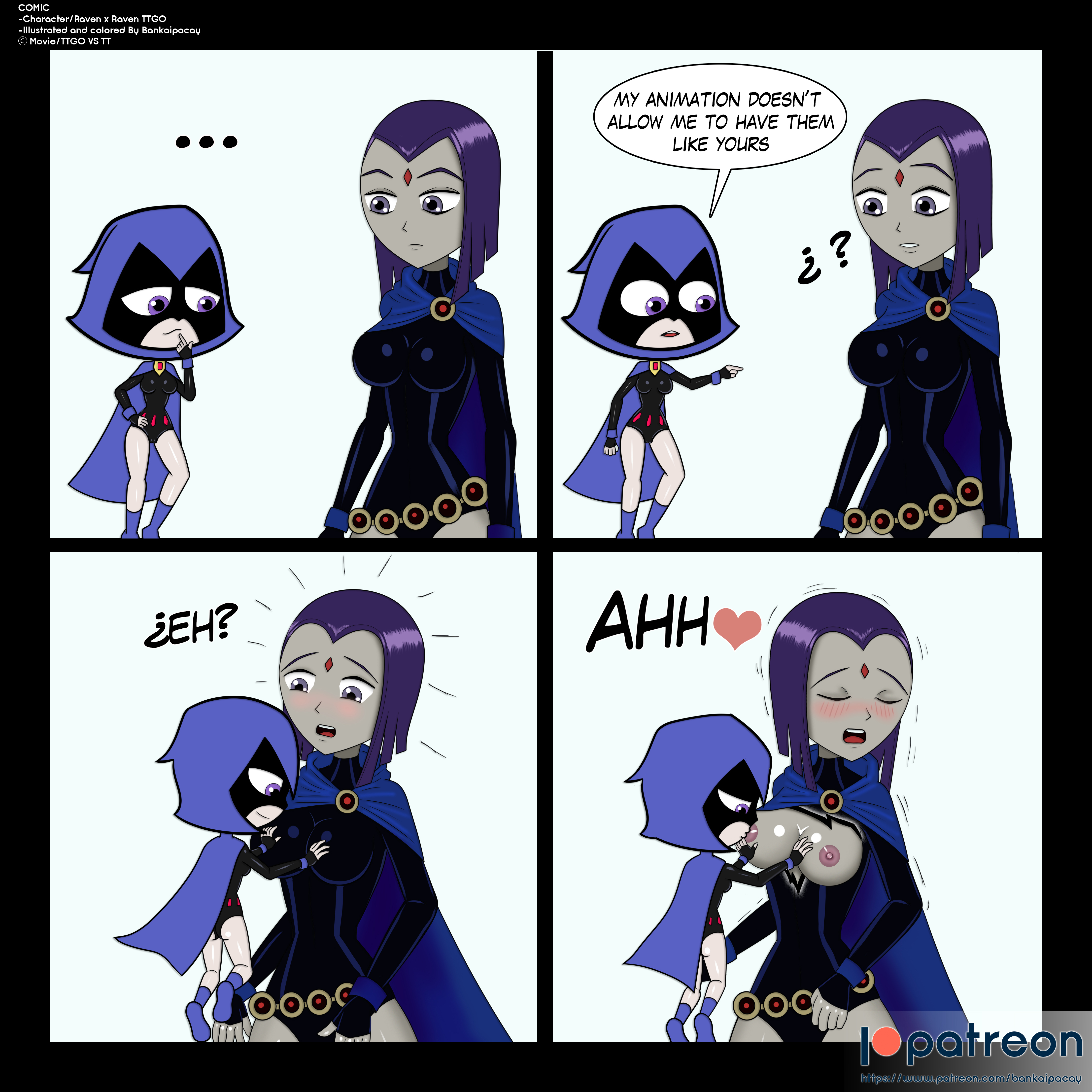 Post 3323859: Bankaipacay comic DC Raven Teen_Titans Teen_Titans_GO  Teen_Titans_Go!_vs_Teen_Titans
