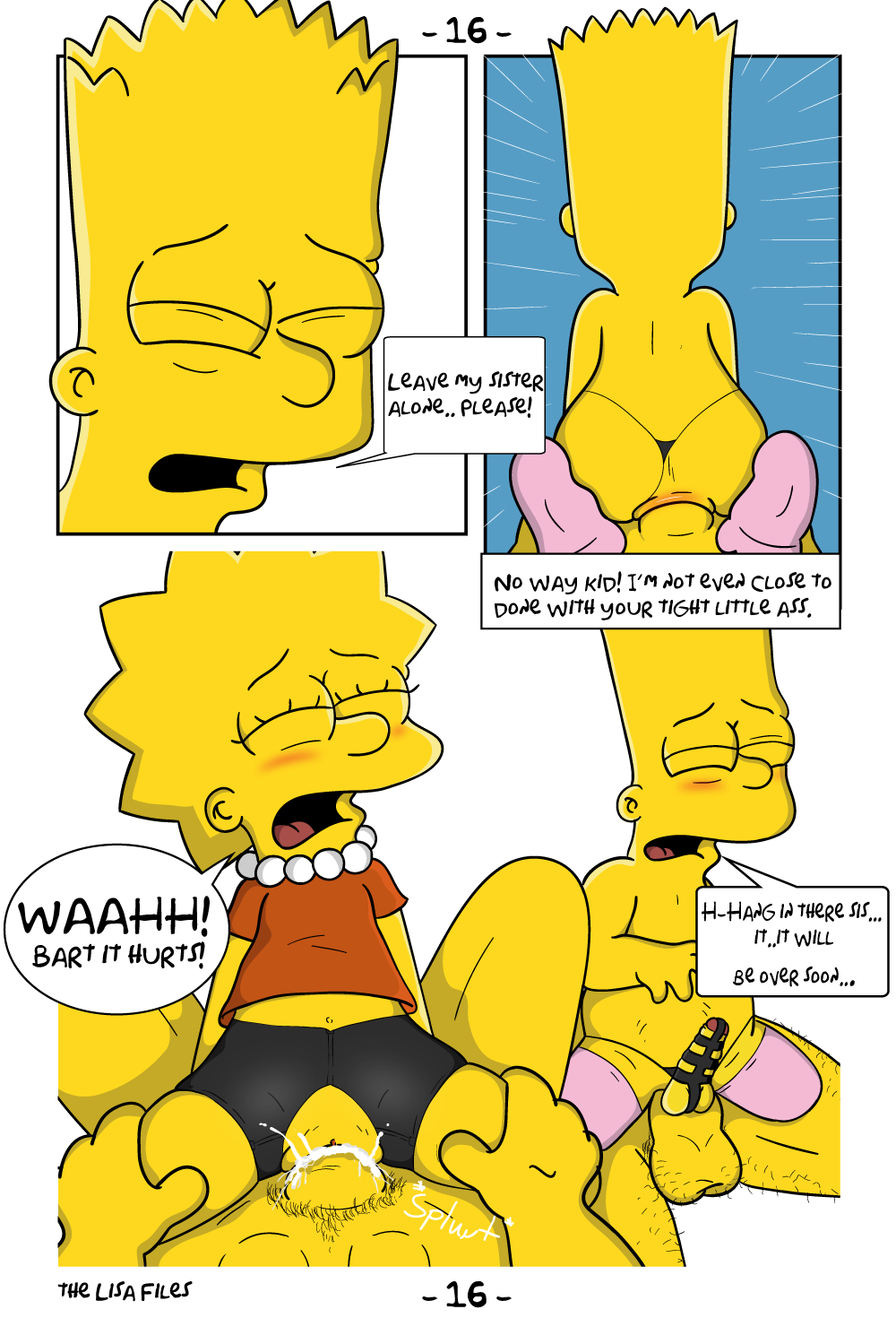 Bart simpson and magg comic porn