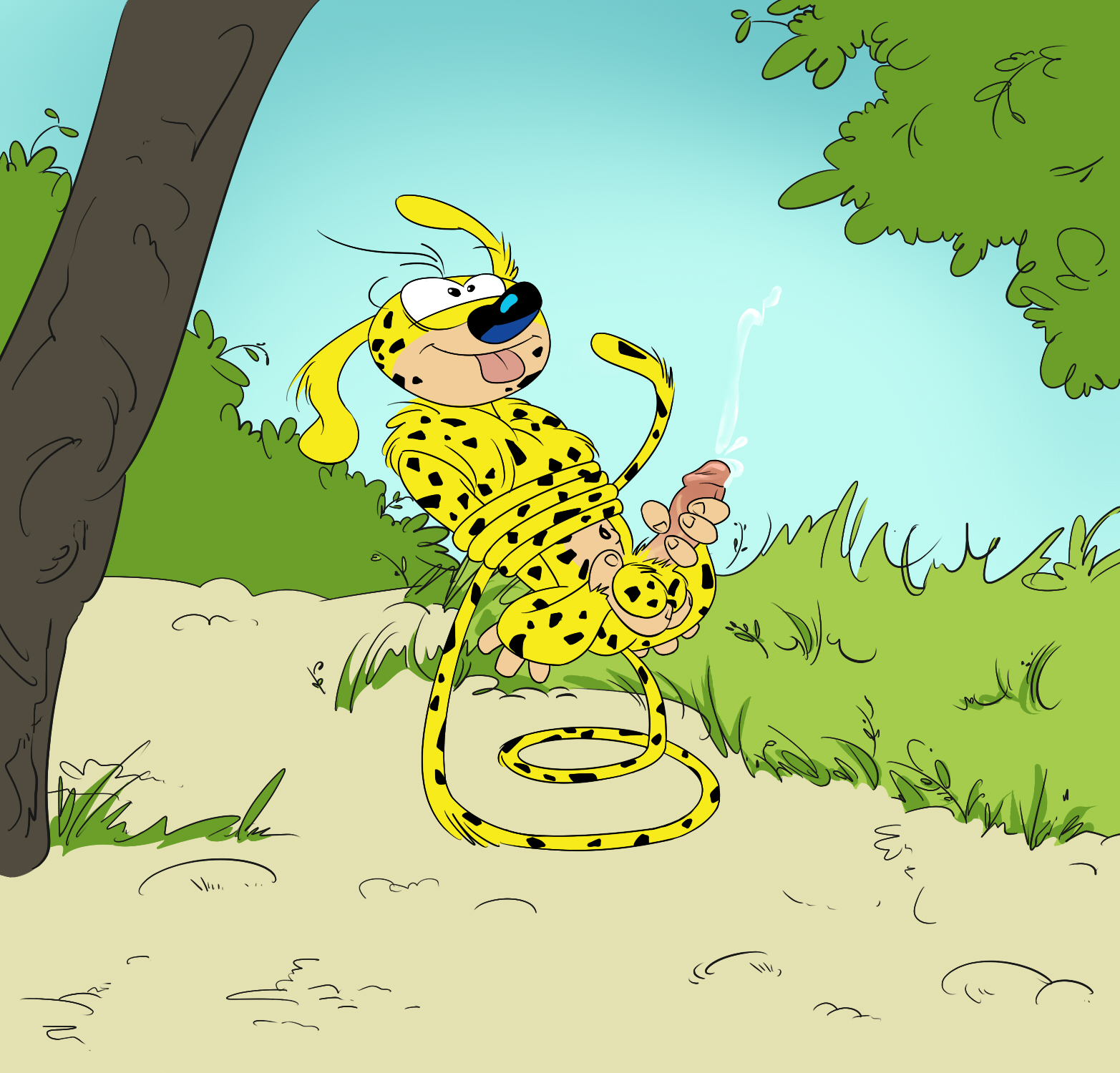 DragonFU Marsupilami Spirou_Magazine