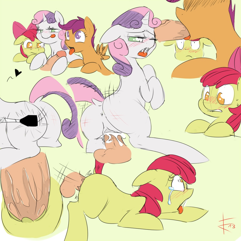 Cutie Mark Crusaders Human Porn - Post 1172927: Apple_Bloom Cradeelcin Cutie_Mark_Crusaders  Friendship_is_Magic My_Little_Pony Scootaloo Sweetie_Belle