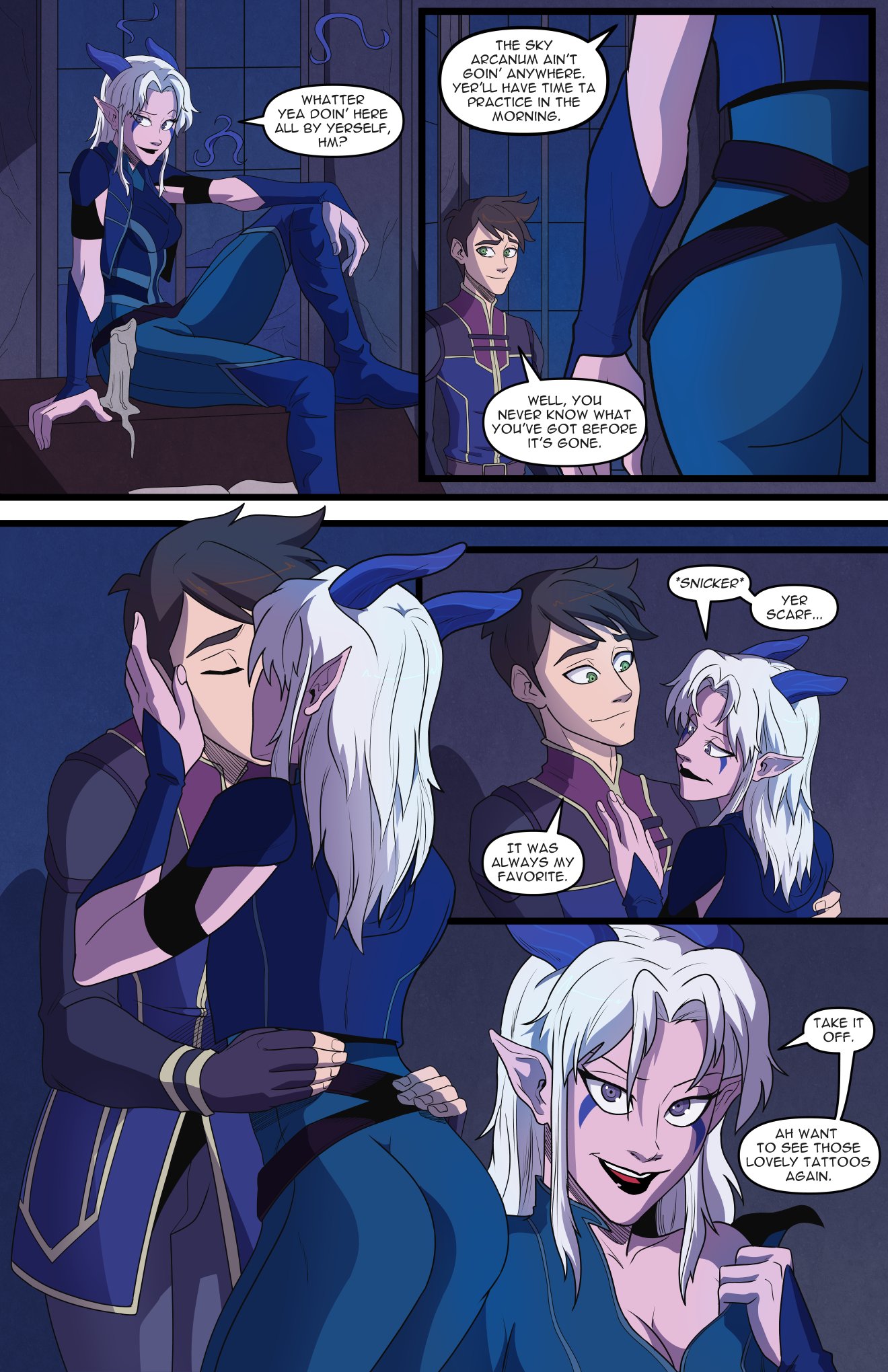 Post 5521029 Callum Comic Rayla Swainart Thedragonprince 7670