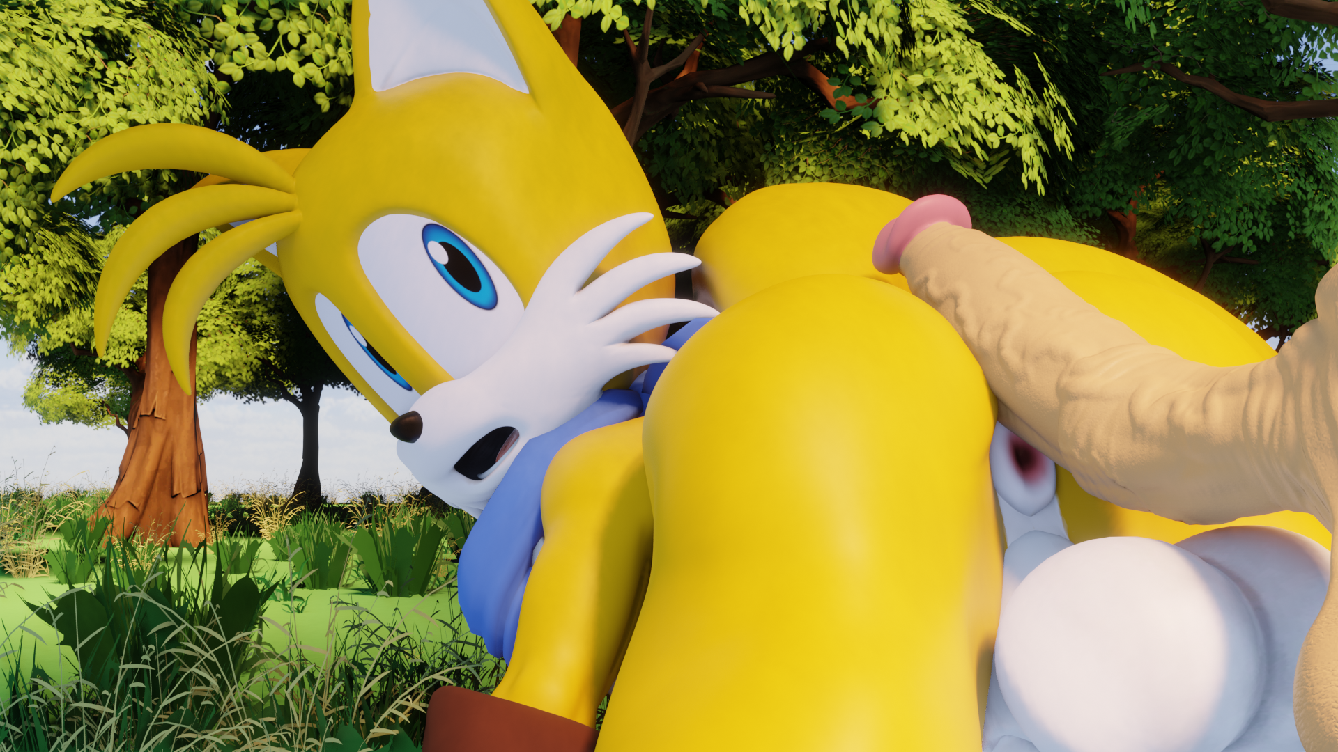 Sonic_the_Hedgehog_(series) Tails TwinTails3D