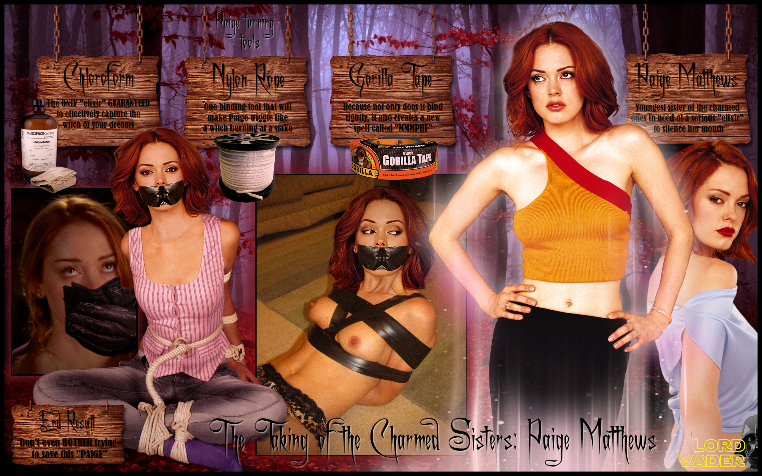 Charmed Lord_Vader Paige_Matthews Rose_McGowan fakes