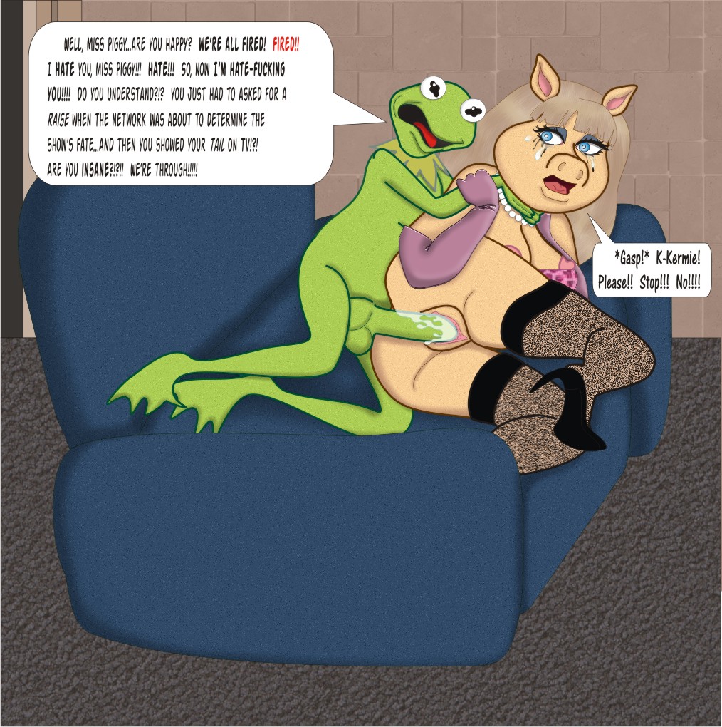 DC_(artist) Kermit_the_Frog Miss_Piggy Muppets