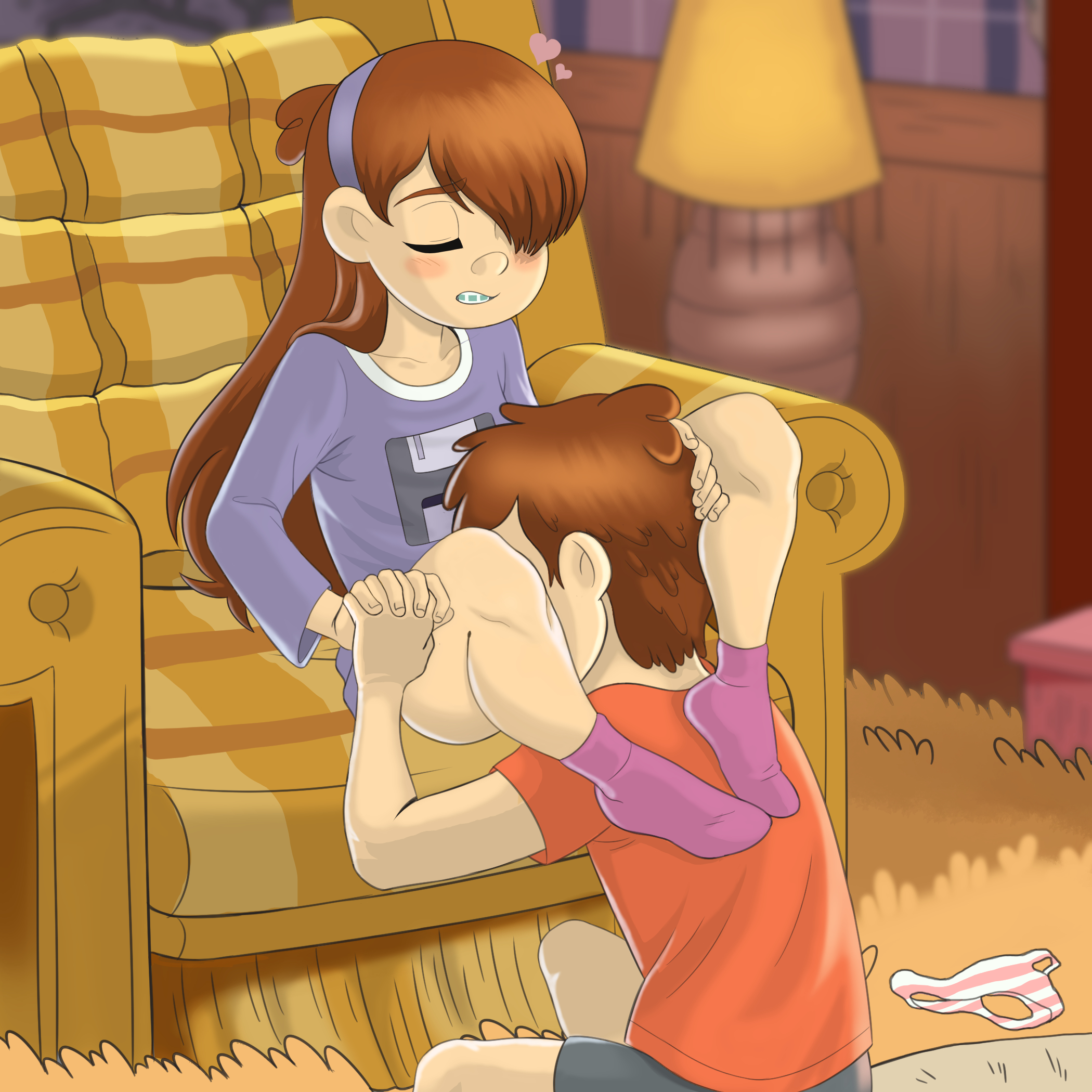 Dipper_Pines Gravity_Falls LunarLeo Mabel_Pines