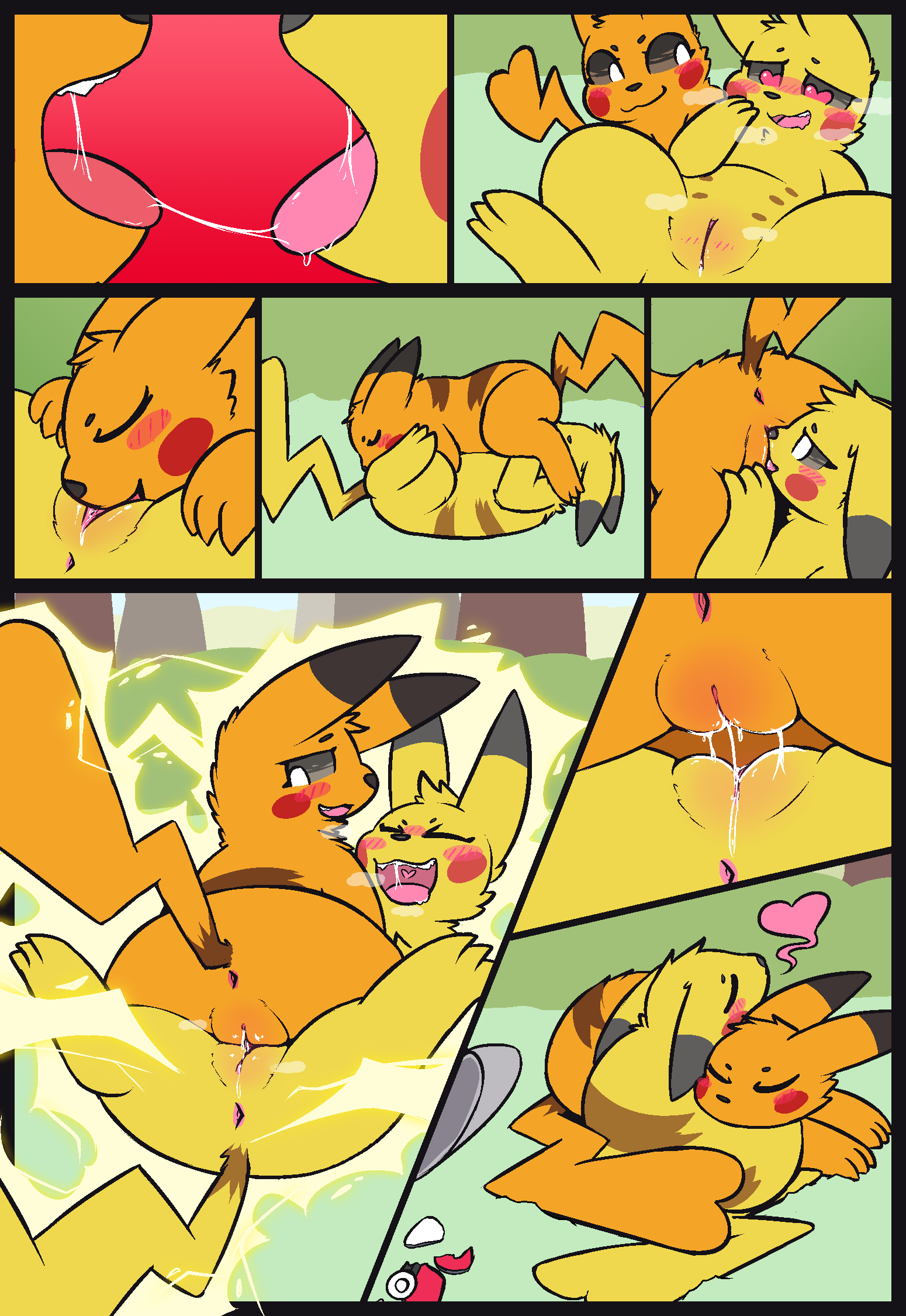 NullOffset Pikachu Porkyman comic