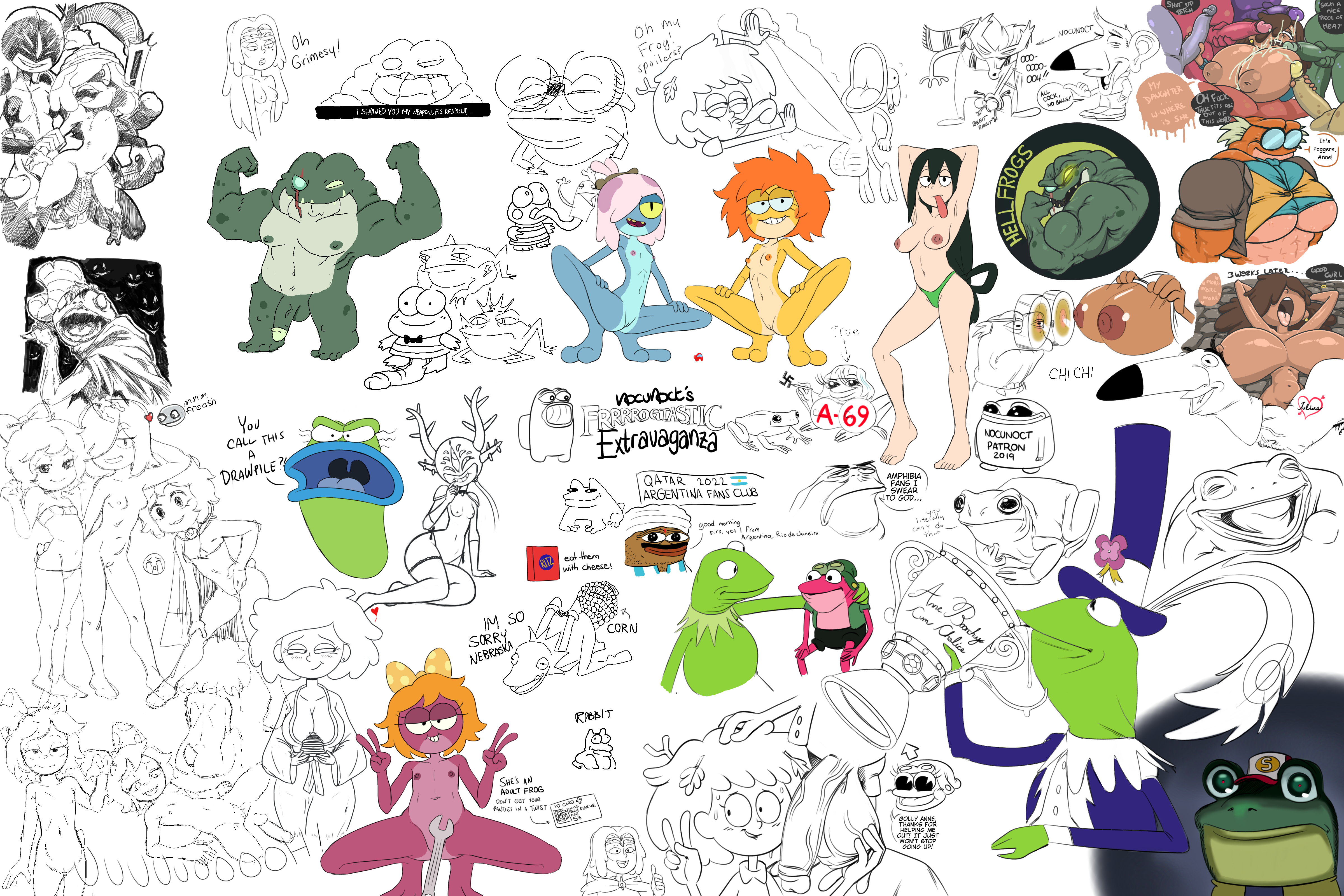 A69 Amphibia Anne_Boonchuy BURASTIKU Captain_Grime Ed_Bighead Hop_Pop_Plantar Incogneato Ivy_Sundew Jackie_Lynn_Thomas Kermit_the_Frog MadMark Maddie_Flour Marcy_Wu Mr._Bingle Muppets My_Hero_Academia Nocunoct Oum_Boonchuy Rocko's_Modern_Life RuddyRzaq Sasha_Waybright Sprig_Plantar Star_vs_the_Forces_of_Evil Tsuyu_Asui crossover