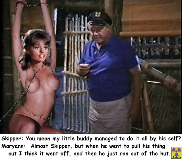 Alan_Hale Dawn_Wells Gilligan's_Island Mary_Ann_Summers Radman Skipper_Jonas_Grumby fakes