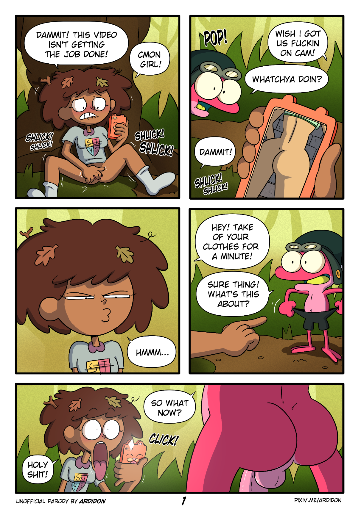 Post 4548127 Amphibia Anne Boonchuy Ardidon Comic Sprig Plantar