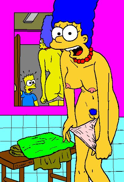 Bart_Simpson Dagger_(artist) Marge_Simpson The_Simpsons