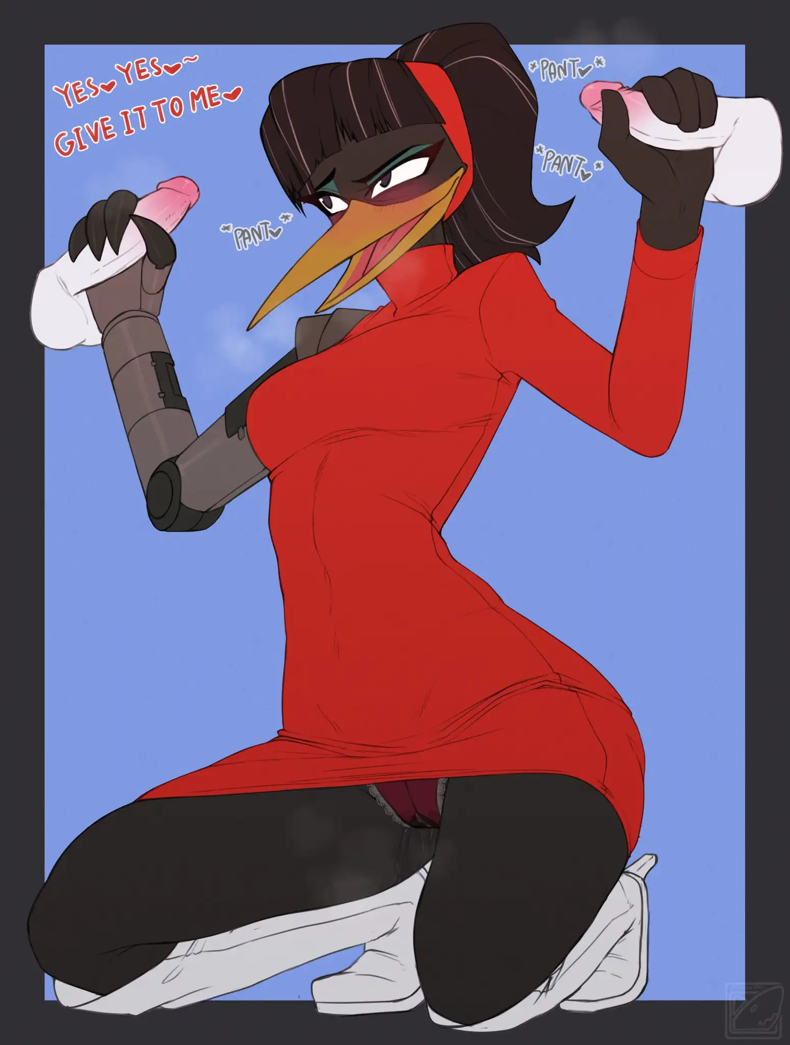 Black heron ducktales