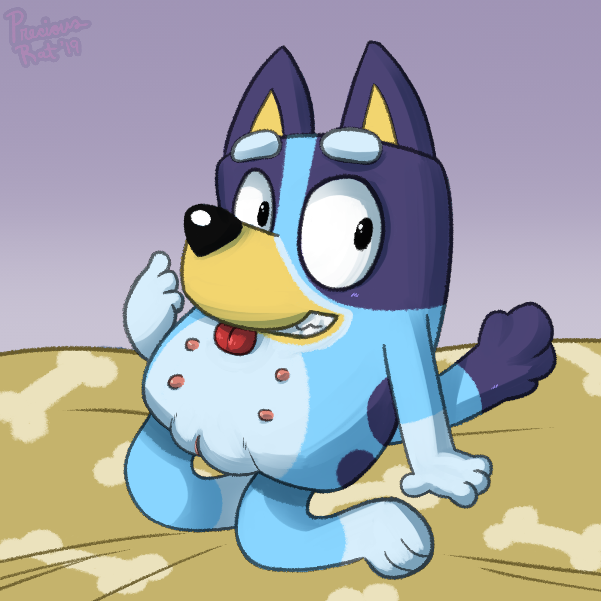 Bluey_(series) Bluey_Heeler PreciousRat