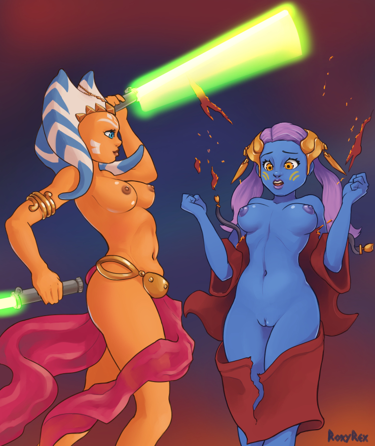 Ahsoka_Tano Clone_Wars Riyo_Chuchi RoxyRex Star_Wars pantoran togruta