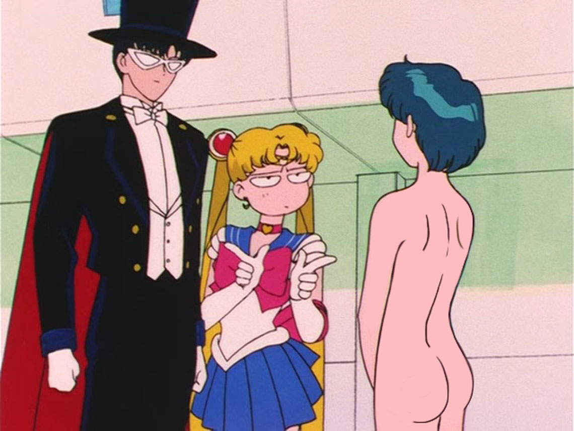 Ami_Mizuno Mamoru_Chiba Sailor_Moon Usagi_Tsukino edit ponchocop screenshot_edit