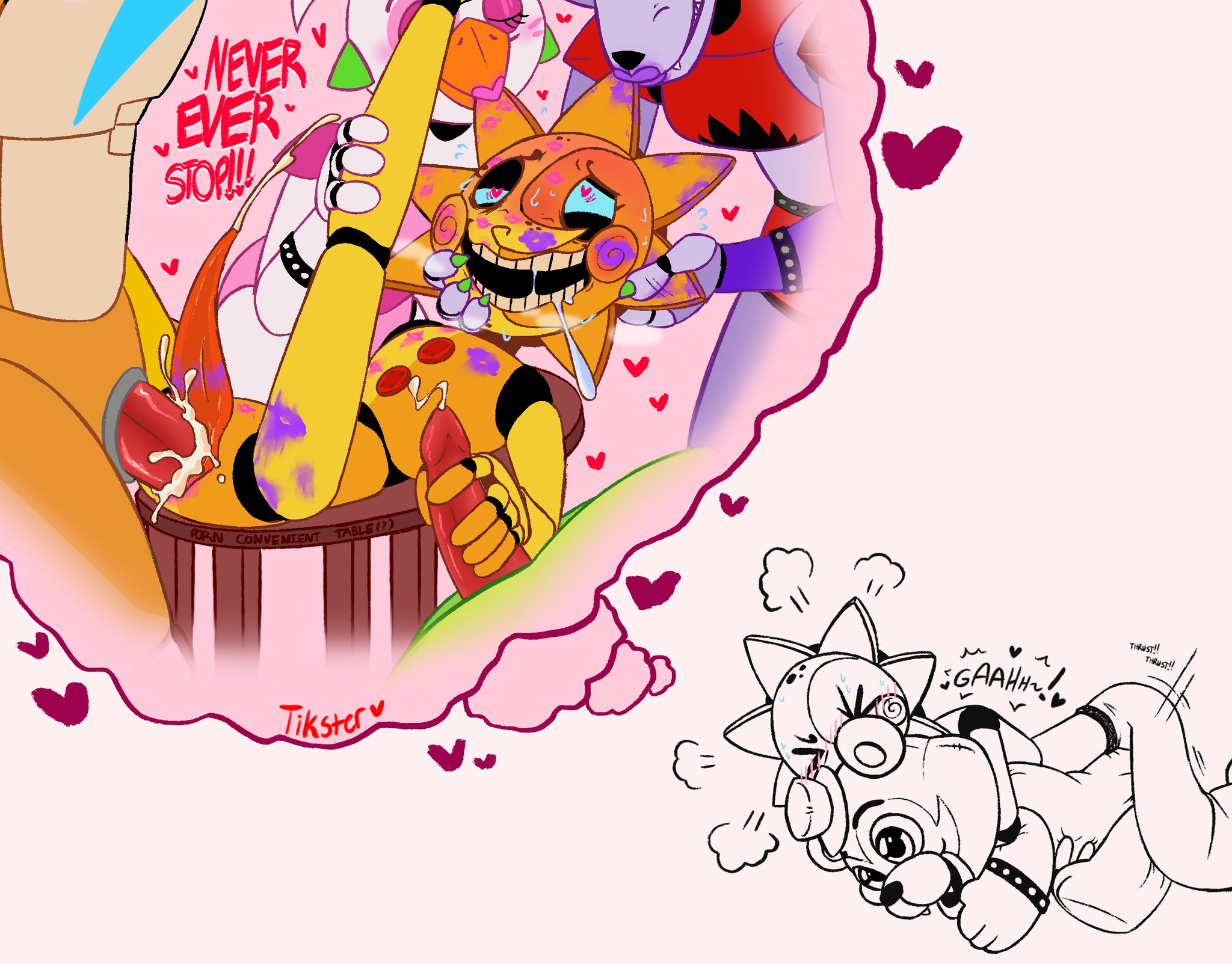 Post 4792108: Five_Nights_at_Freddy's  Five_Nights_at_Freddy's:_Security_Breach Glamrock_Chica Glamrock_Freddy  Montgomery_Gator Roxanne_Wolf suckmahdingdong sundrop