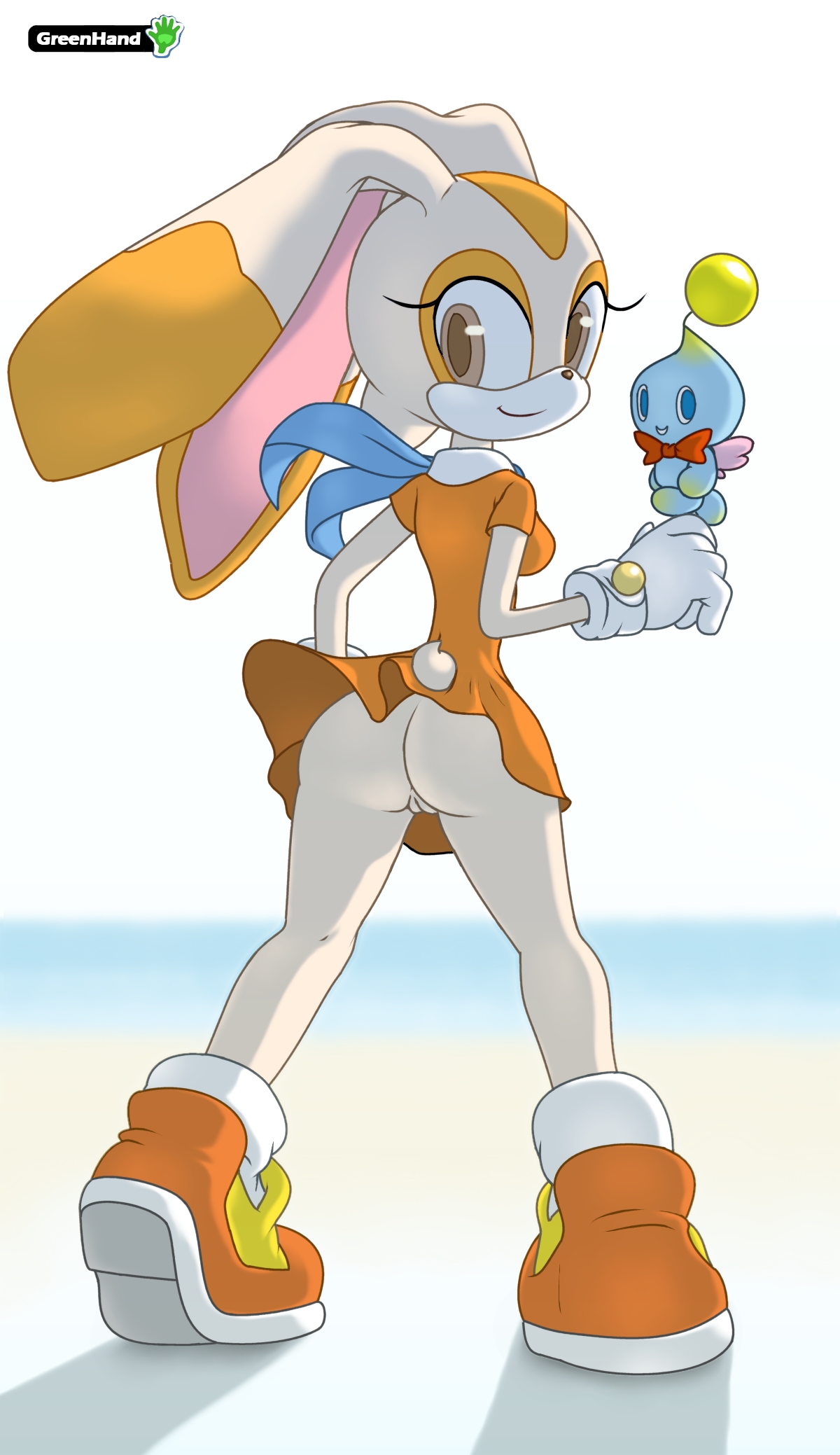 Post 89316: Cheese_the_Chao Cream_the_Rabbit GreenHand  Sonic_the_Hedgehog_(series)