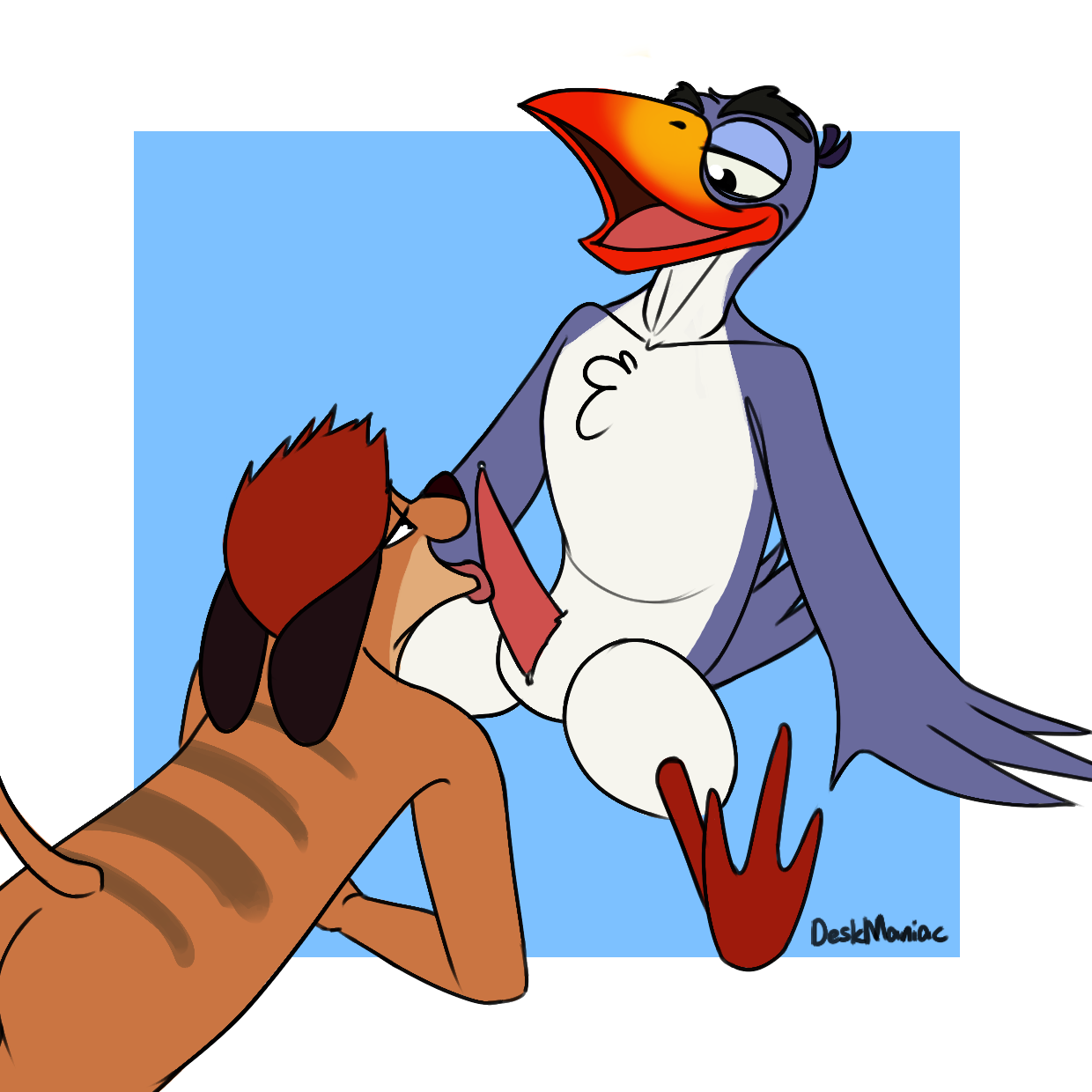 Post 5319877 Deskmaniac The Lion King Timon Zazu