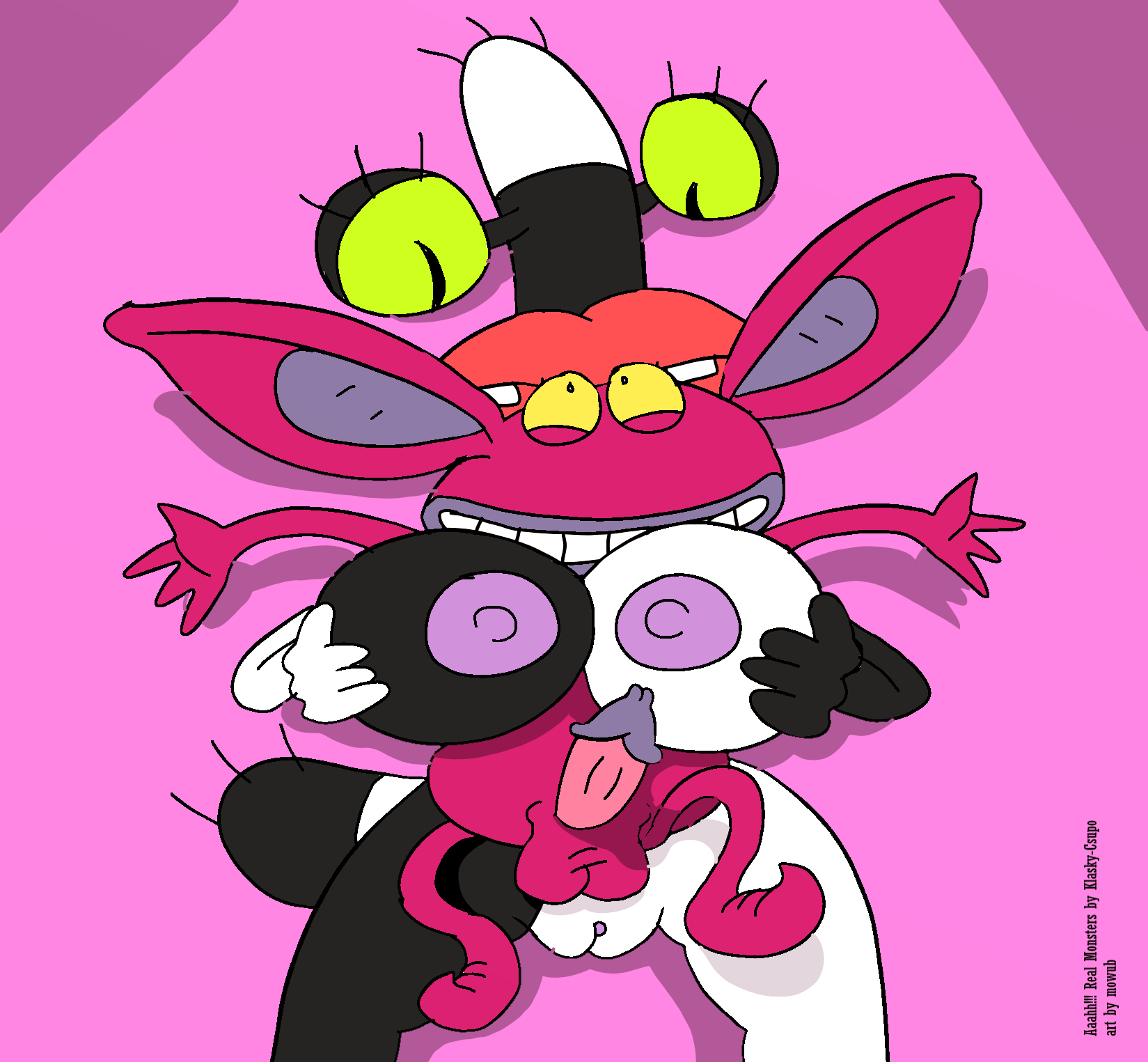 Post 4283186 Aaahh  Real Monsters Ickis mowub Oblina 