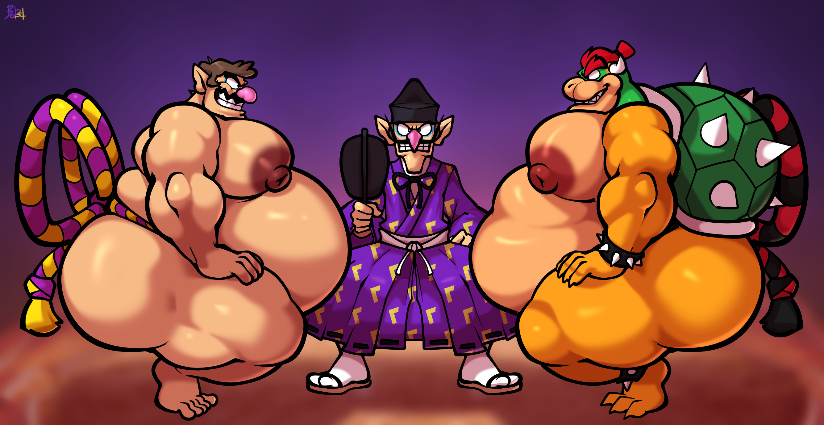 Post 4734231 Bowser Extrasizedbob Koopa Super Mario Bros Waluigi Wario