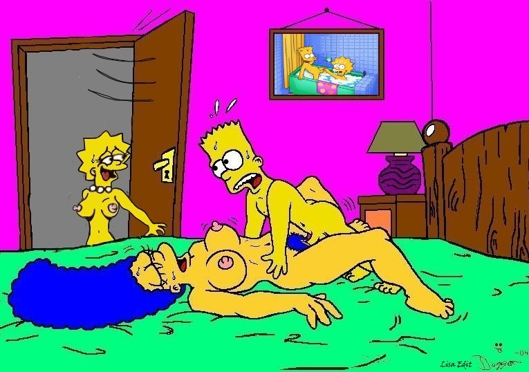 Bart_Simpson Dagger_(artist) Lisa_Simpson Marge_Simpson The_Simpsons edit