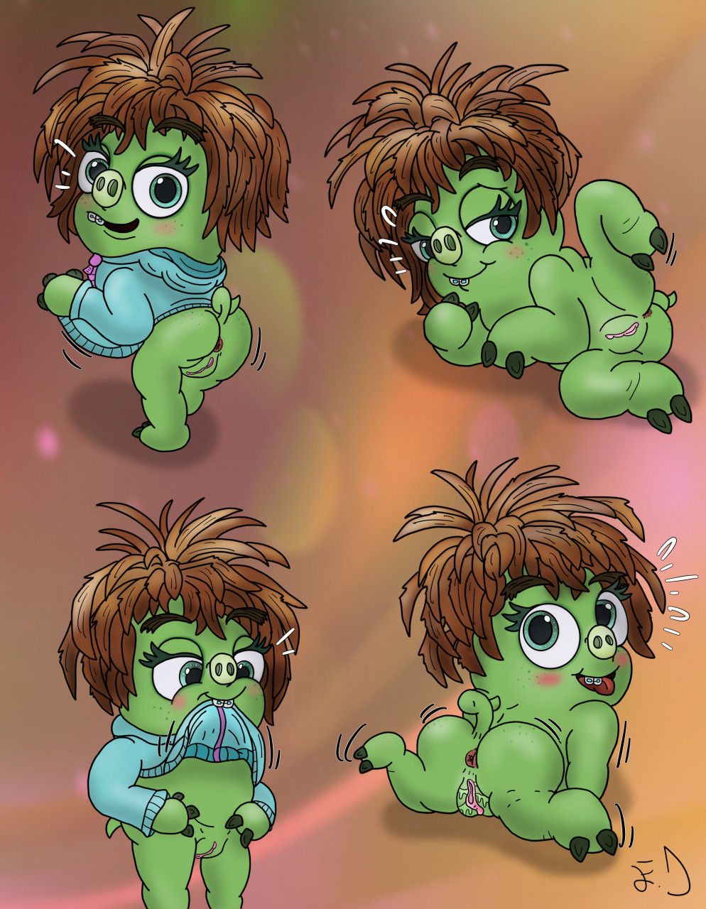 The angry birds movie 2 courtney