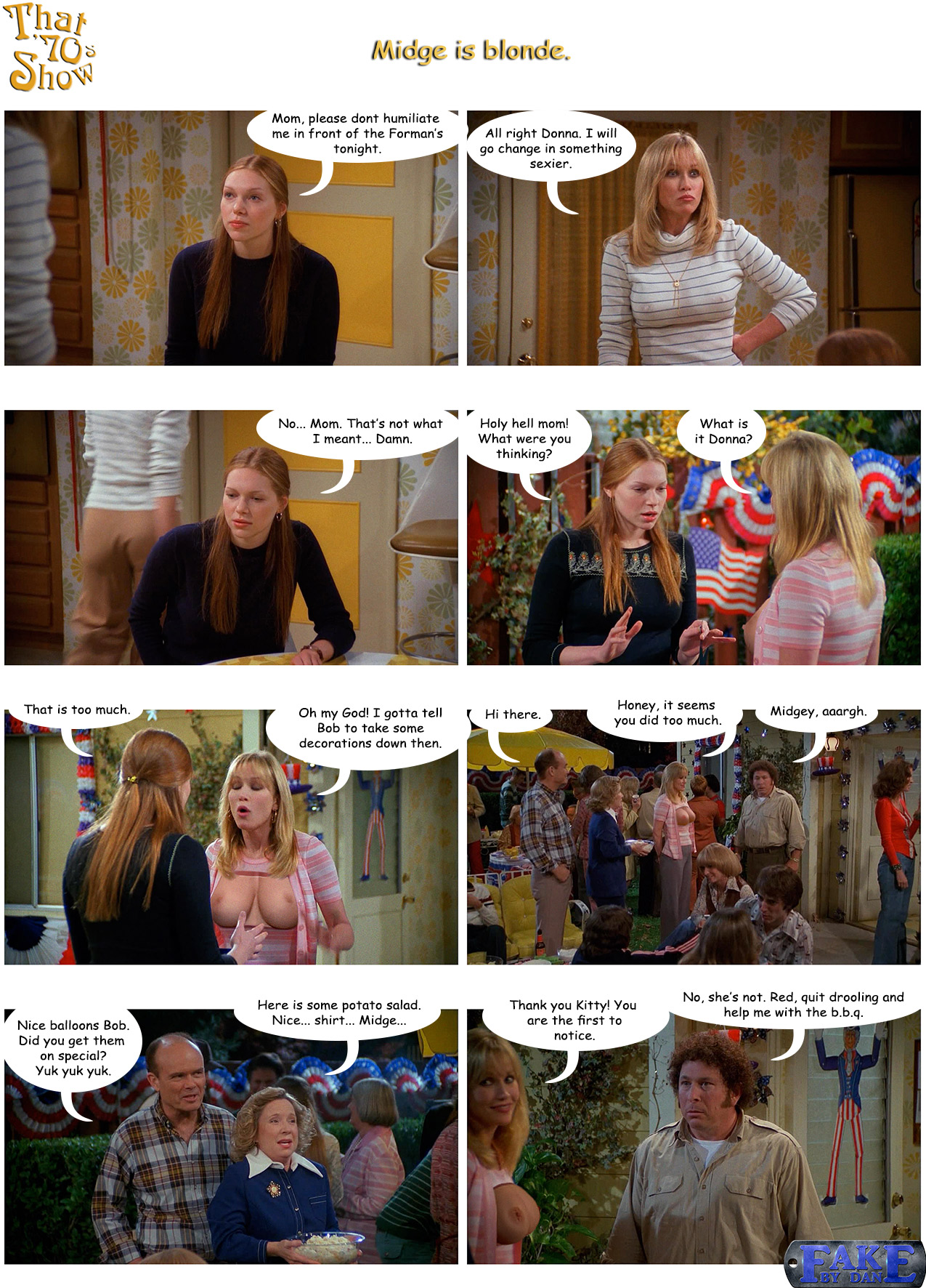 Post 1467412 Donna Pinciotti Fakebydan Kitty Forman Midge Pinciotti Red Forman That 70s Show