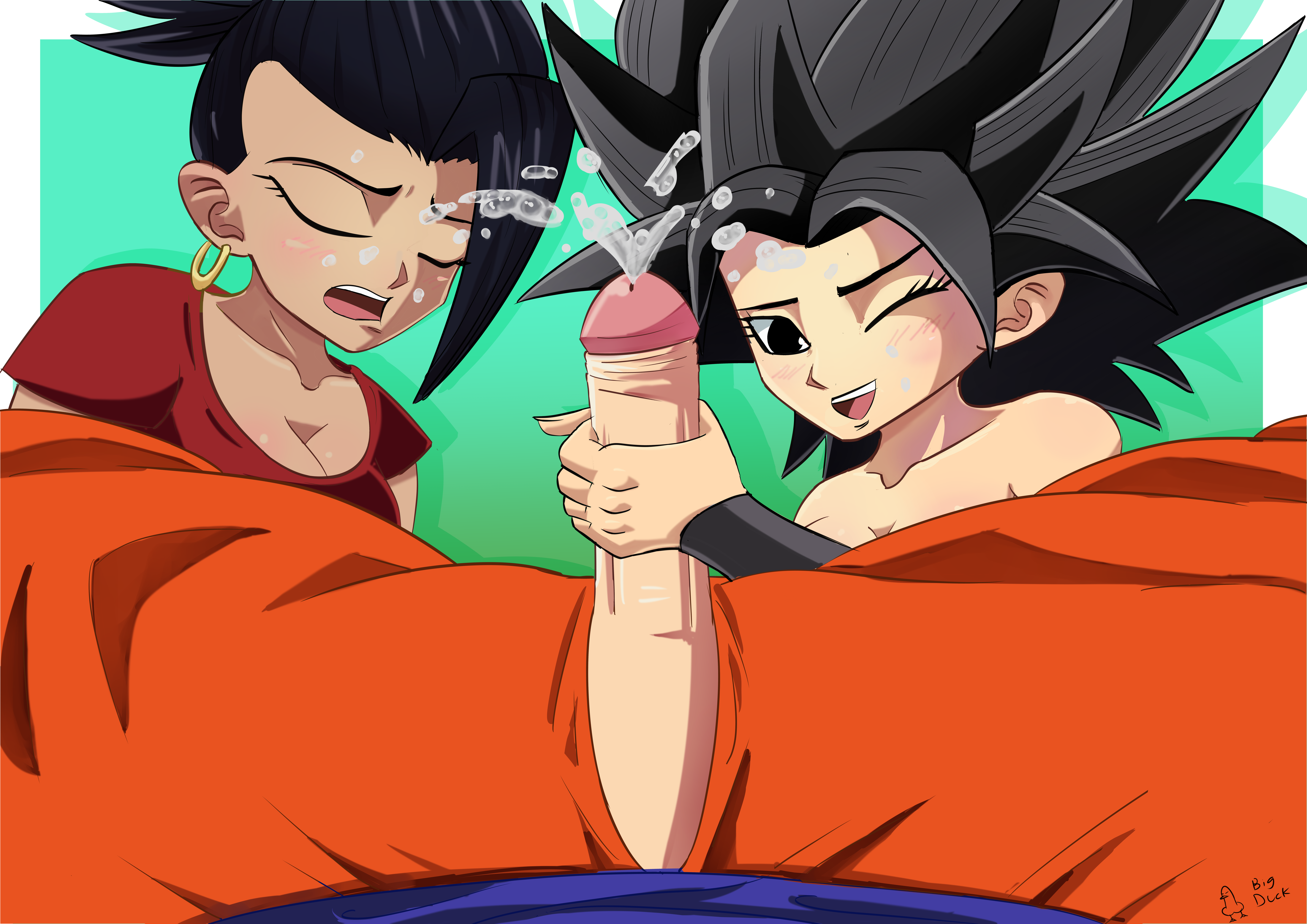 BigDuck Caulifla Dragon_Ball_(series) Kale Son_Goku