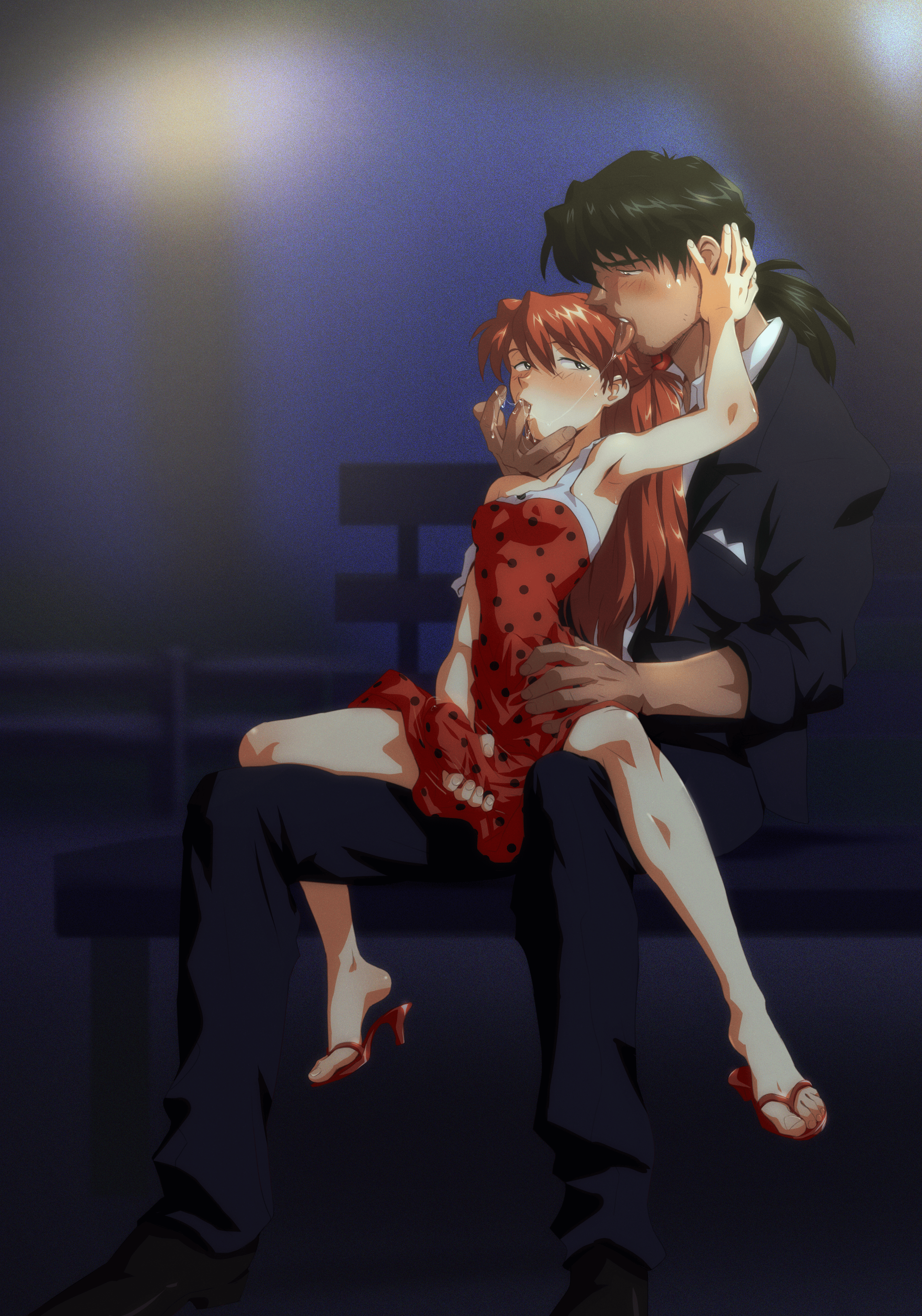 Amondetauro Asuka_Langley_Sohryu Neon_Genesis_Evangelion Ryoji_Kaji