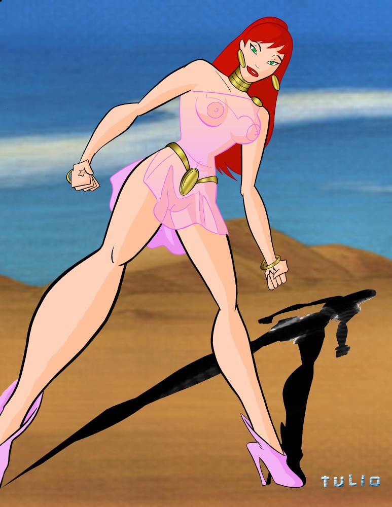 DC DCAU Doris_Zuel Giganta Tulio_(artist) Wonder_Woman_(series)