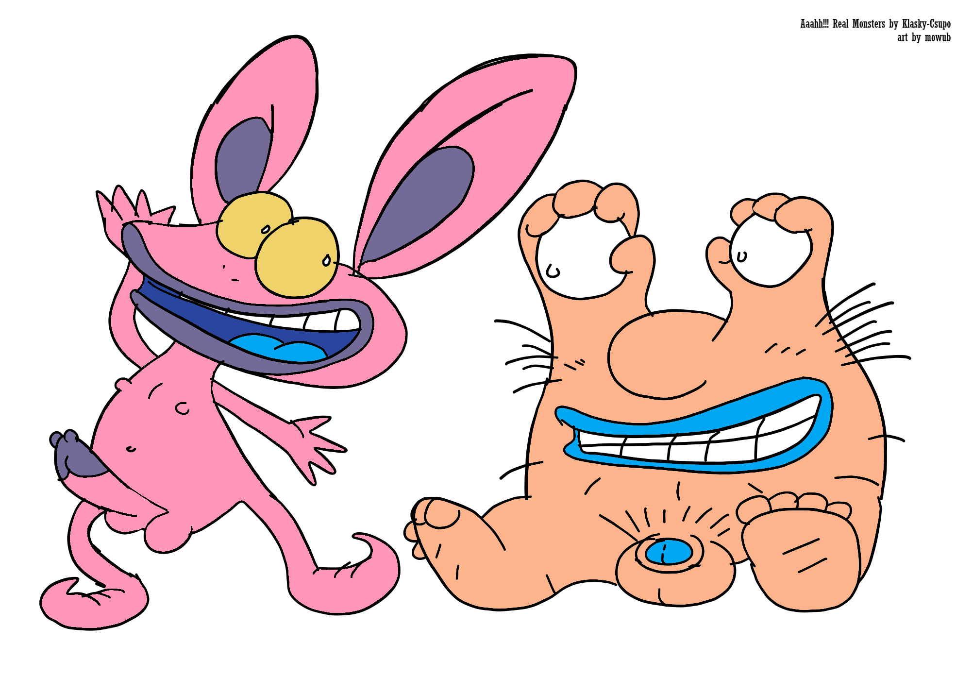 Post 4141567 Aaahh  Real Monsters Ickis Krumm mowub 