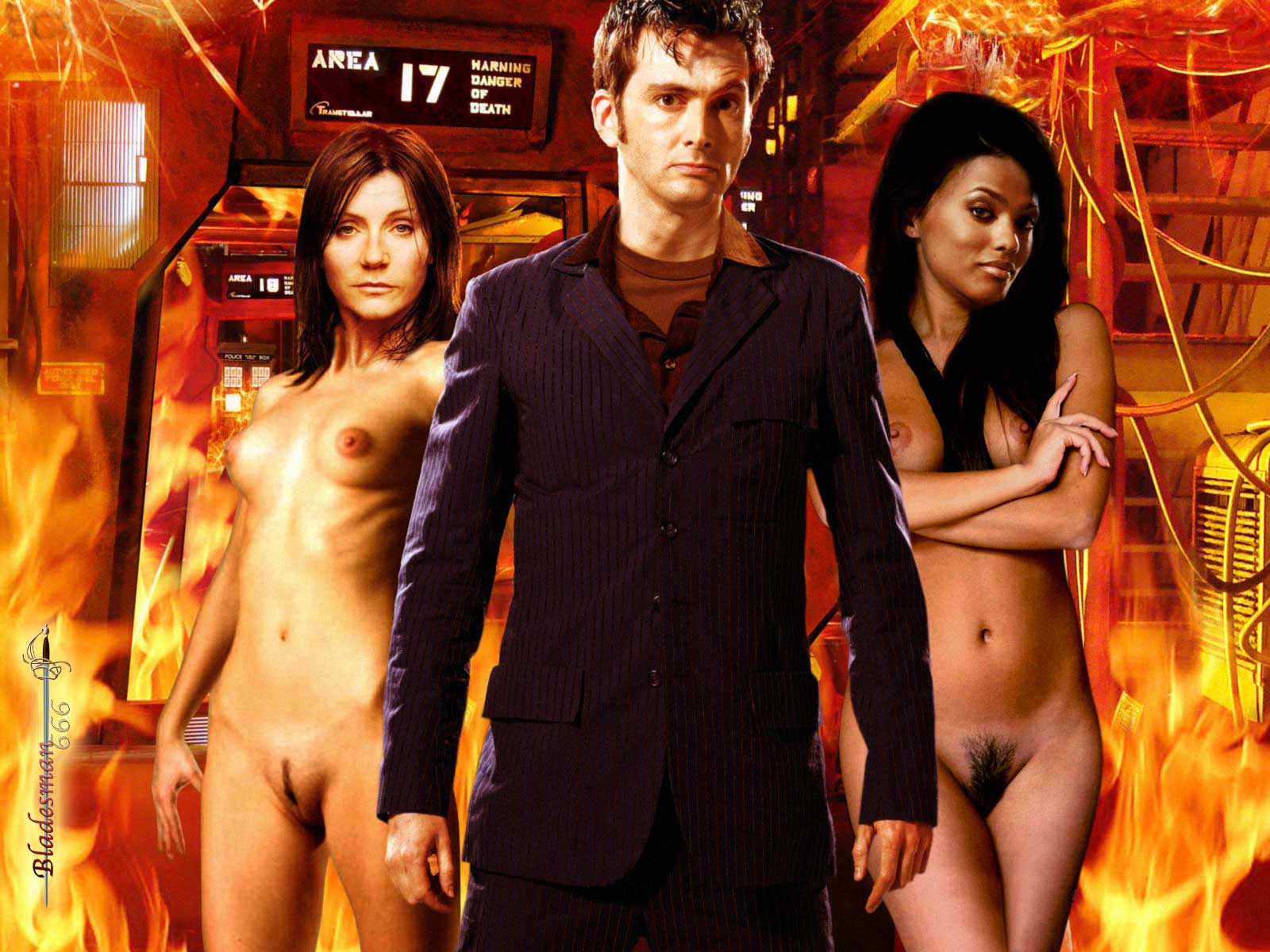 Post 23417 Bladesman666 David Tennant Doctor Who Fakes Freema Agyeman