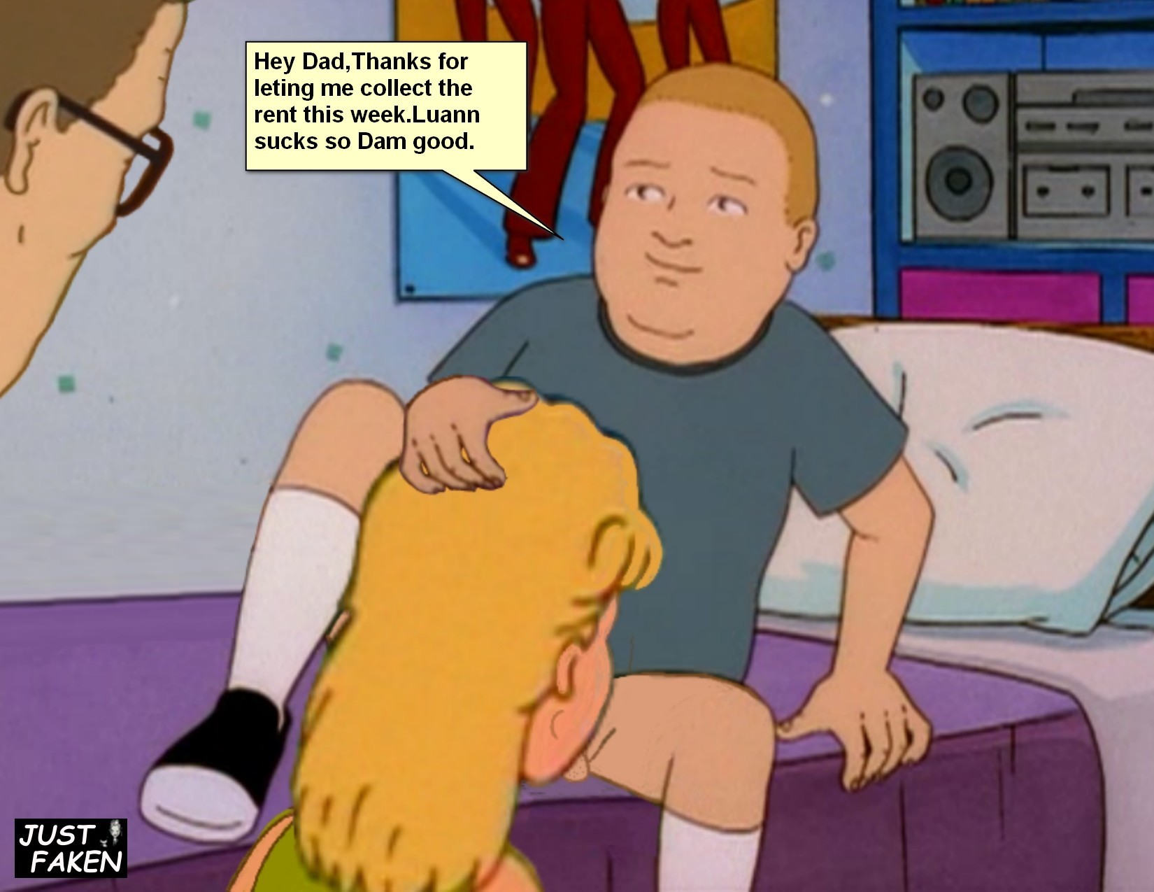 Post 2306157 Bobby Hill Hank Hill Justfaken King Of The Hill Luanne Platter