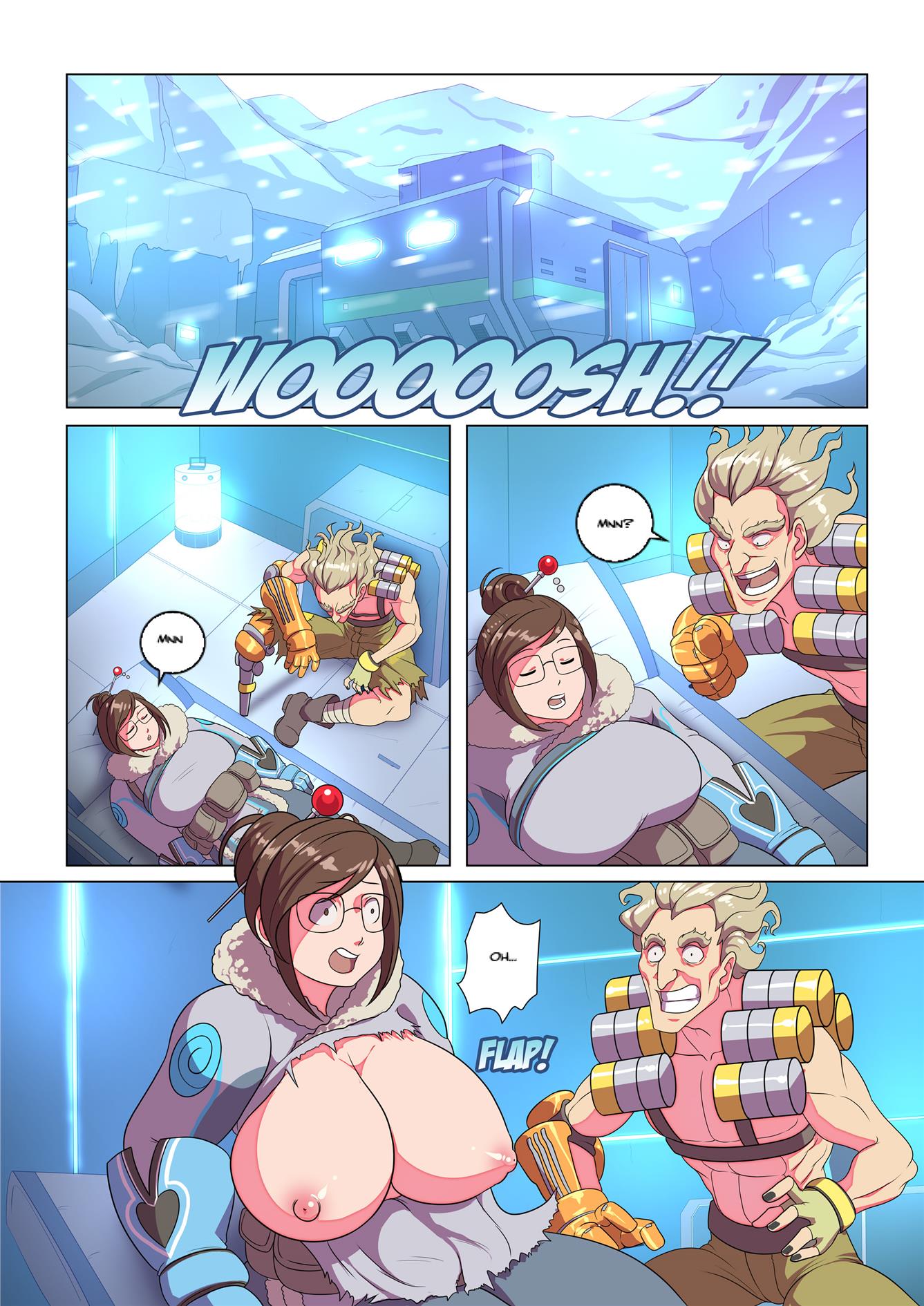 Post 4989845: bokuman comic Junkrat Mei-Ling_Zhou Overlook