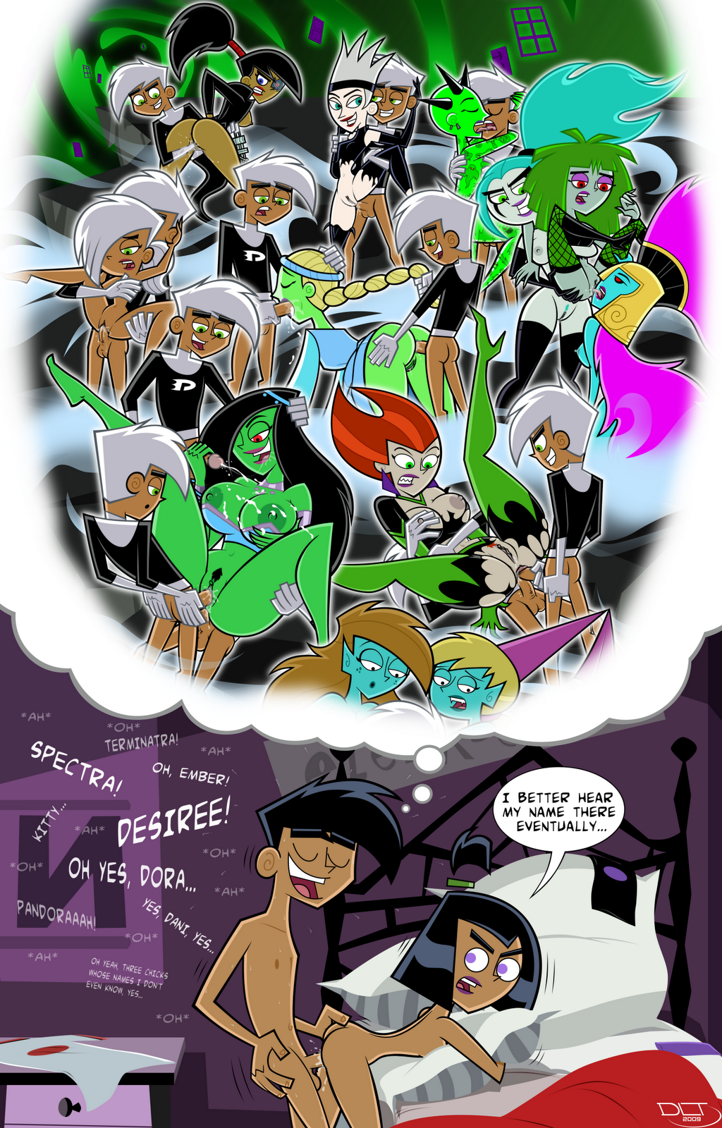 Post 317283: Dani_Phantom Danny_Fenton Danny_Phantom Desiree DLT  Dora_Mattingly Ember_McLain Kitty Lydia Pandora Penelope_Spectra Sam_Manson  Terminatra