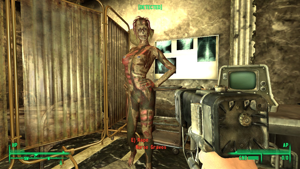 4 Fallout Ghoulporn - Post 296444: Fallout Fallout_3 ghoul Lone_Wanderer Nurse_Graves