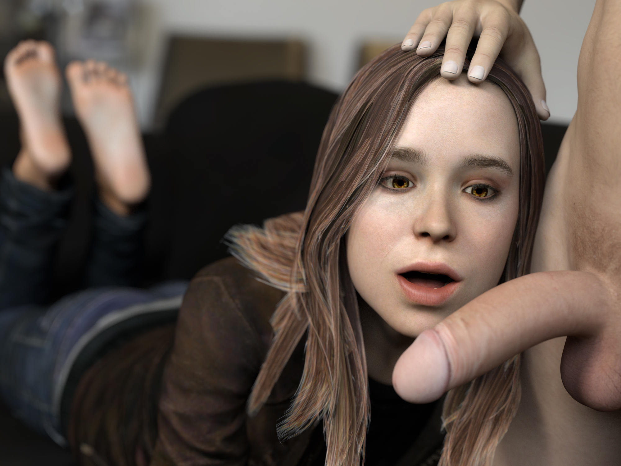 Beyond:_Two_Souls Ellen_Page Jodie_Holmes JuiceSFM blender