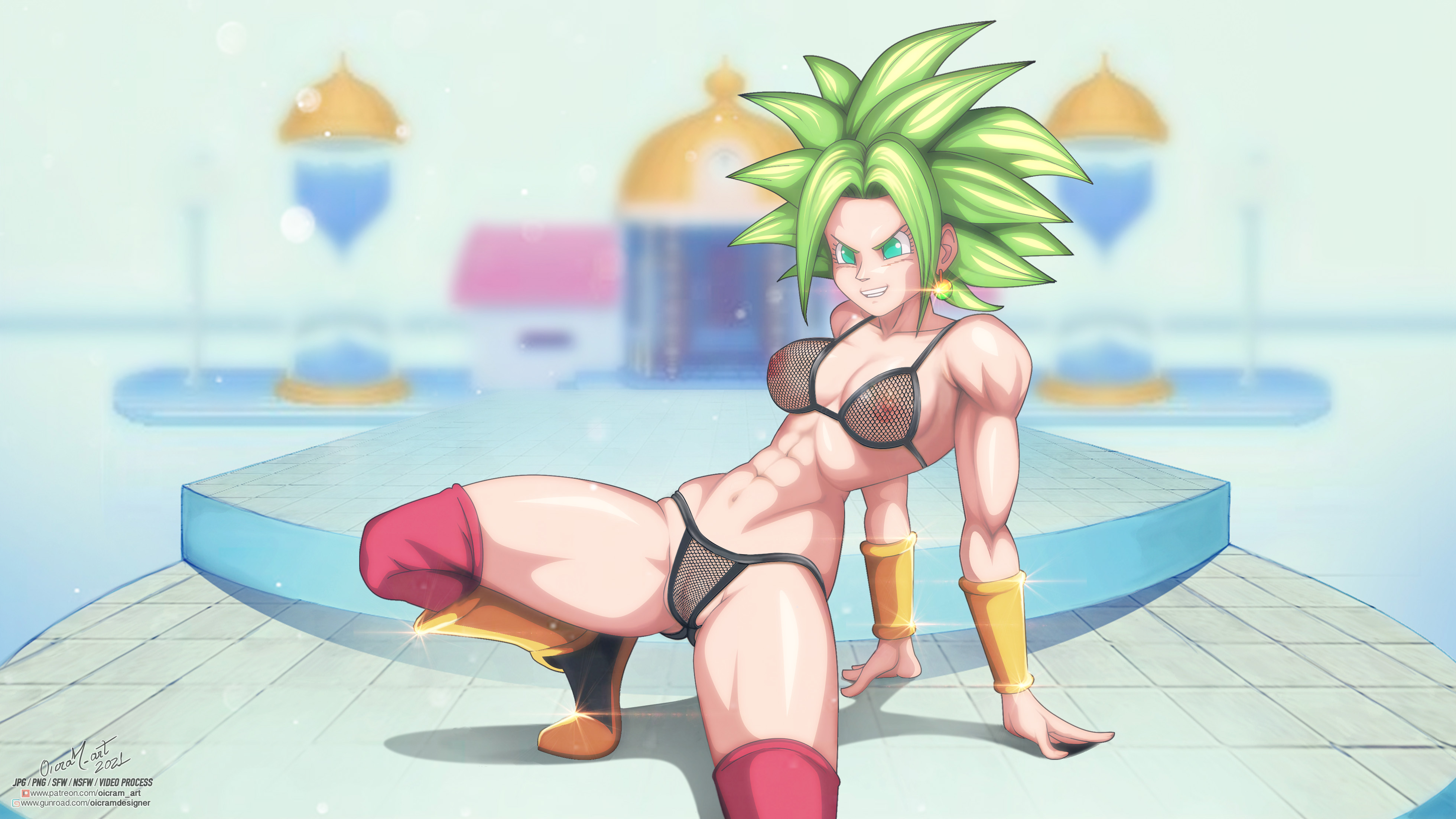 Dragon_Ball_(series) Kefla Oicram_art