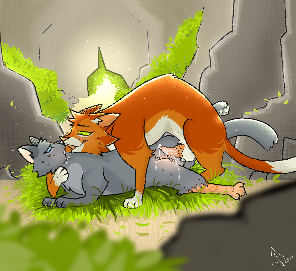 Firestar x cinderpelt