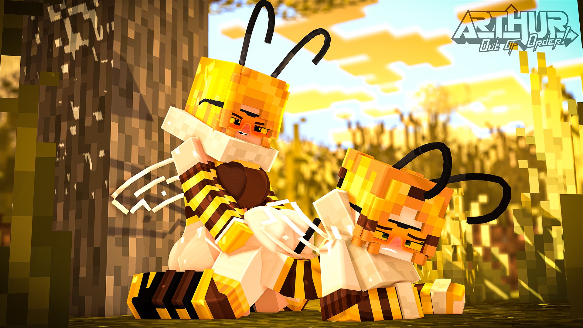 Post 5128574: Arthur_OutOrder Bee Mine-imator Minecraft Rule_63