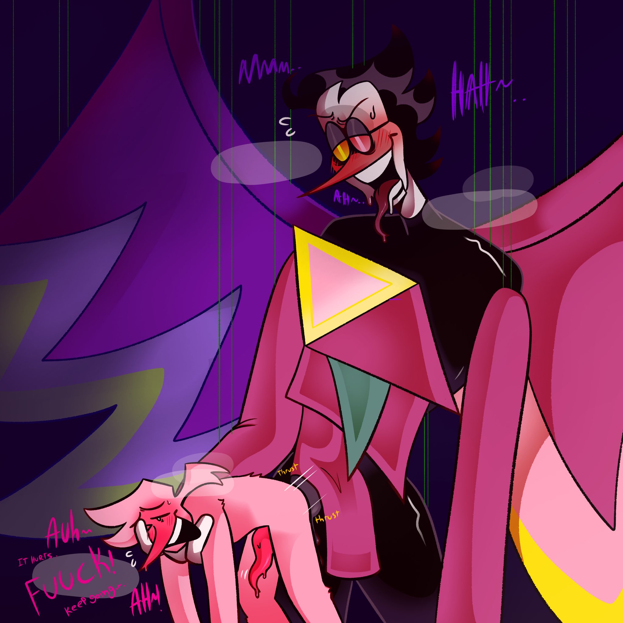 Post 4627287 Addison Deltarune Pink Addison Spamton Spamton Neo