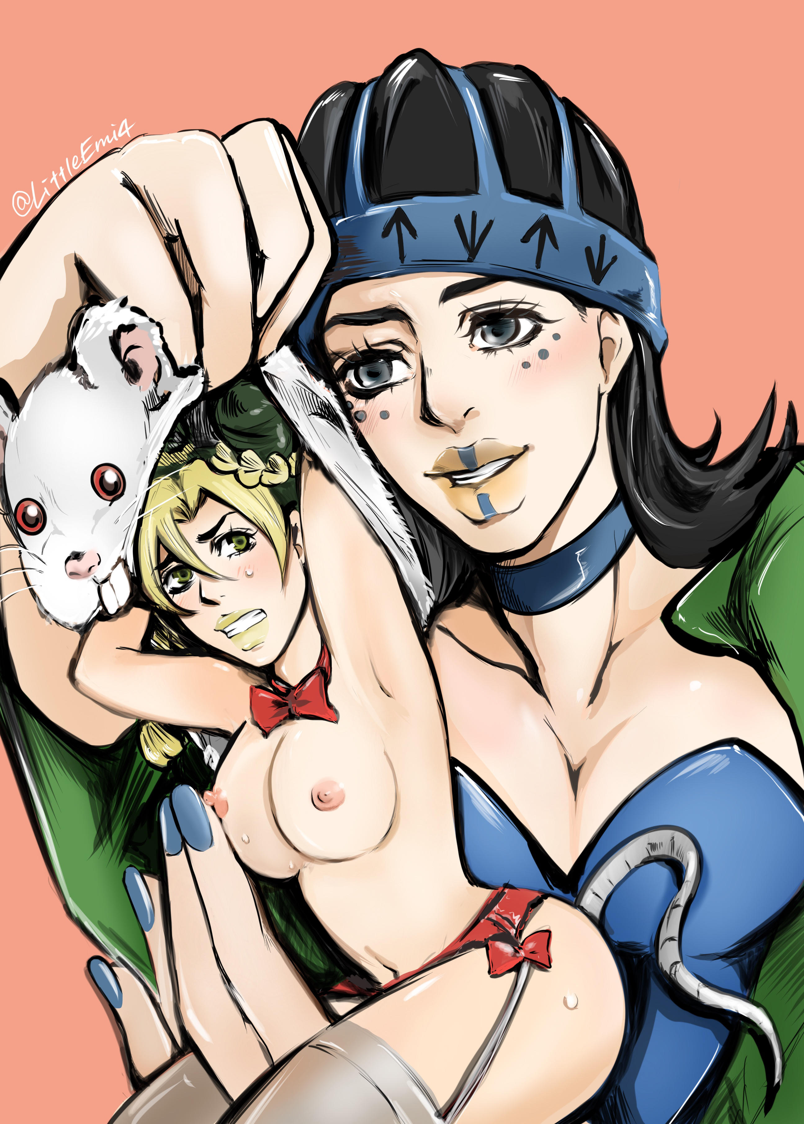 Gwess Jojo's_Bizarre_Adventure Jolyne_Kujo LittleEmi