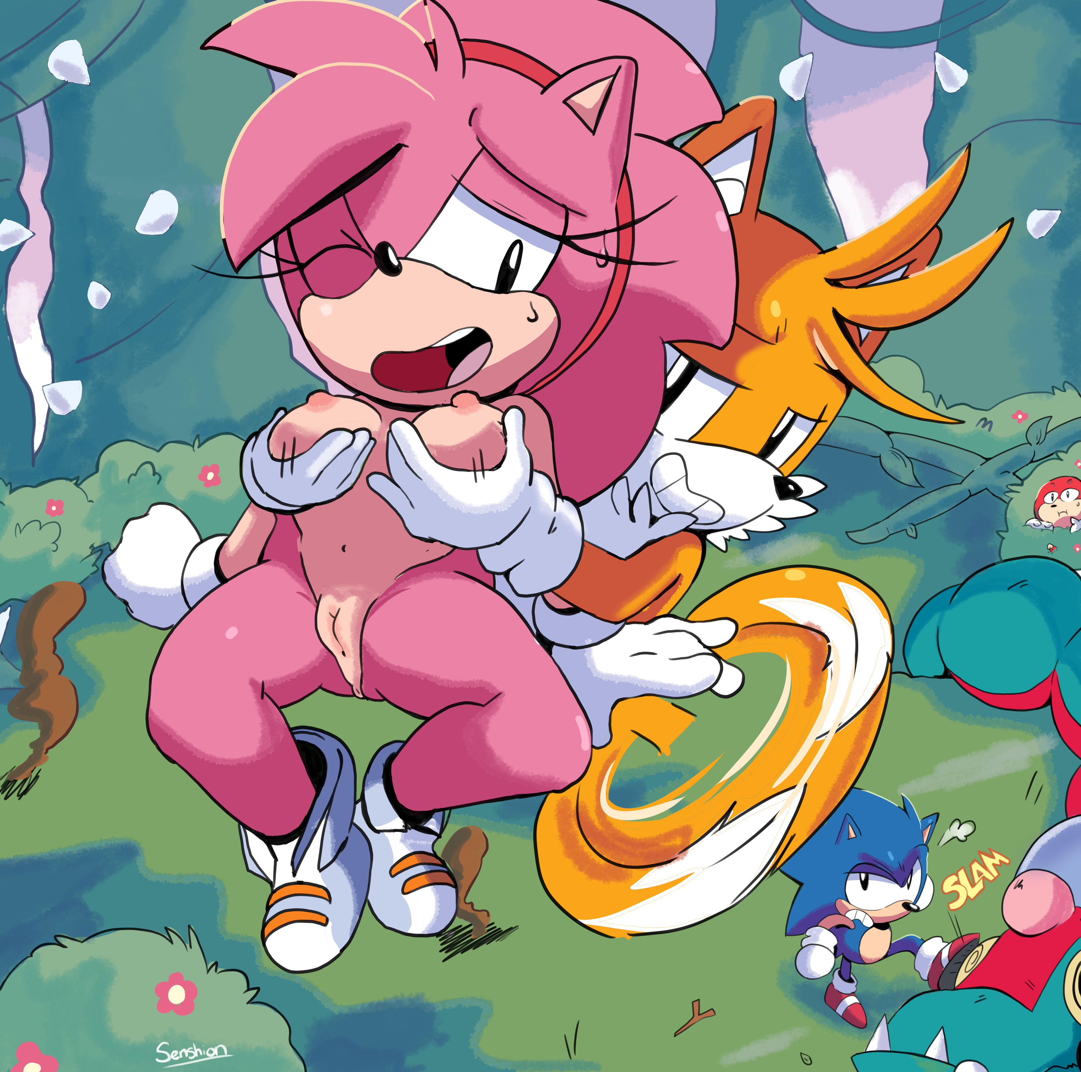 Post 3819843: Amy_Rose Classic_Sonic senshion Sonic_CD  Sonic_the_Hedgehog_(series) Tails
