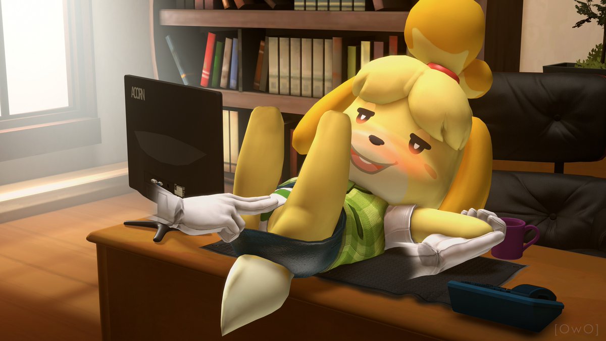 Animal_Crossing Isabelle Master_Hand Source_Filmmaker Super_Smash_Bros. owowhatsthis-sfm