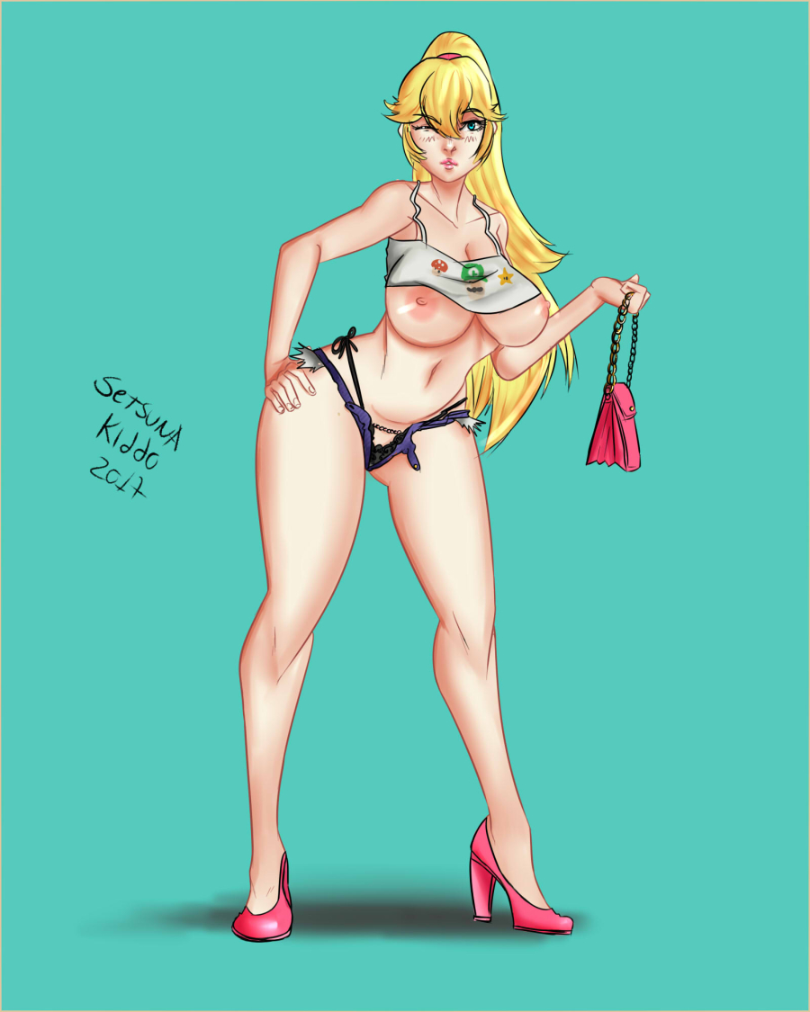 Princess_Peach SetsunaK Super_Mario_Bros.